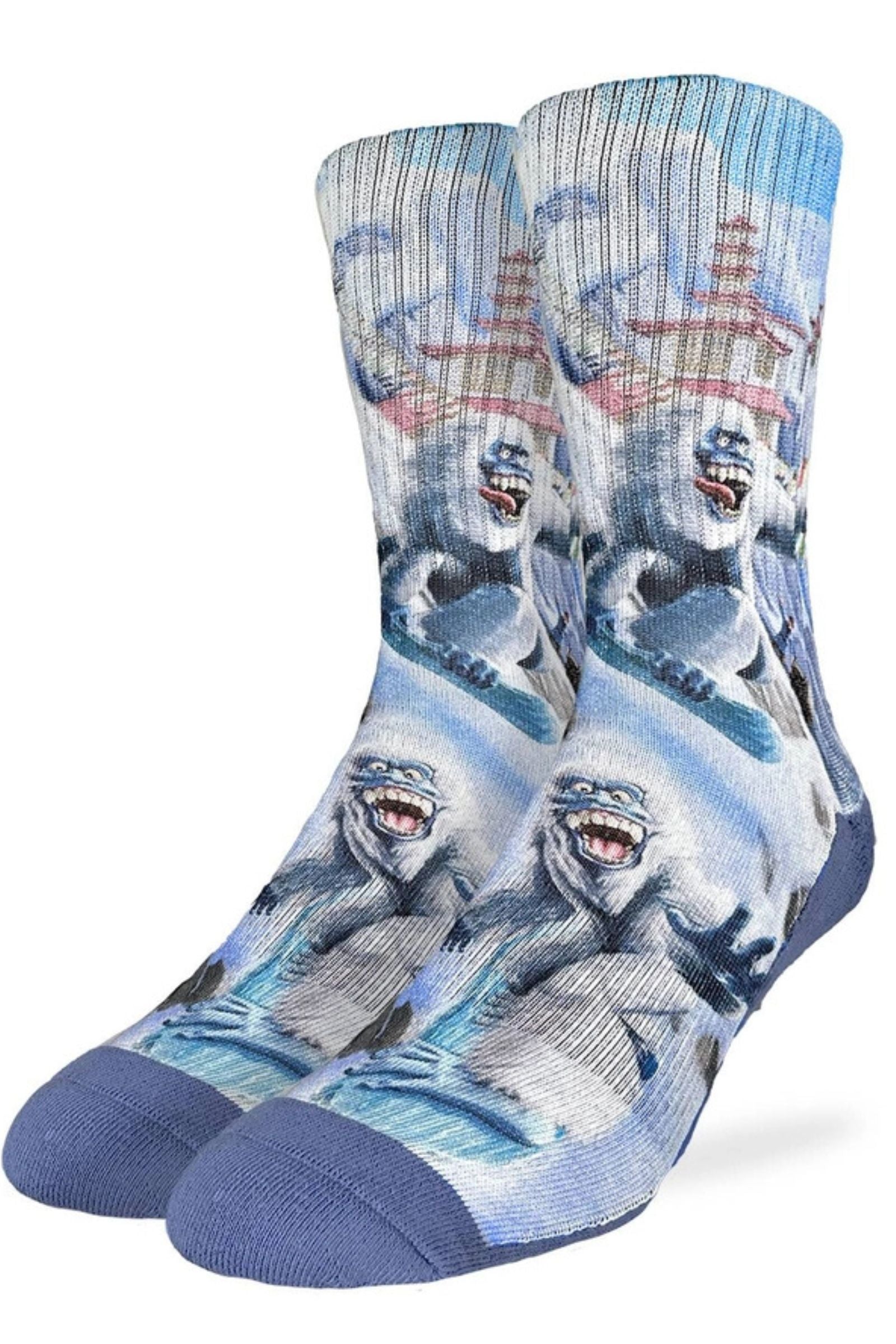 Snowboarding Yeti Men's Crew Socks