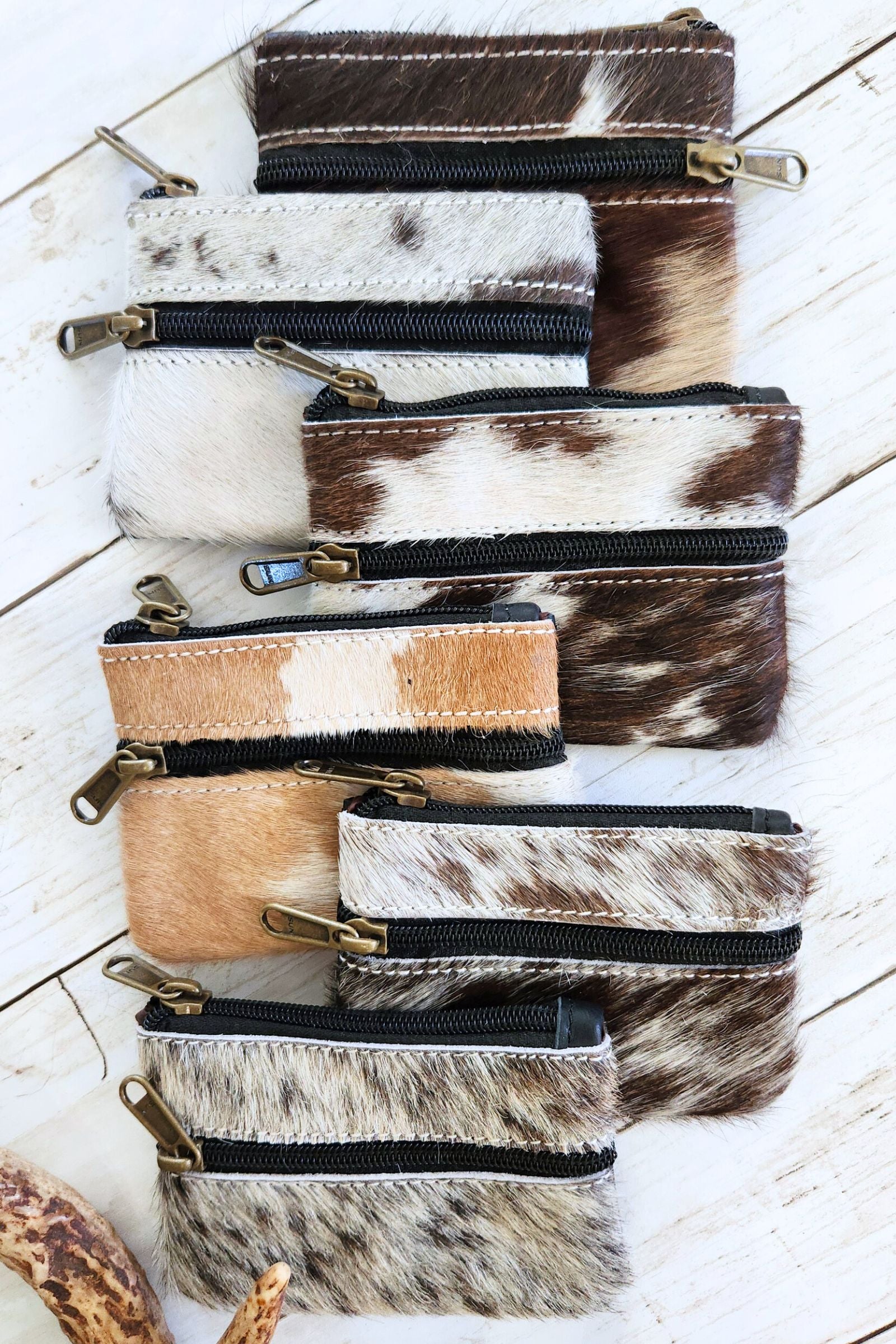 Cowhide Leather Coin Purse
