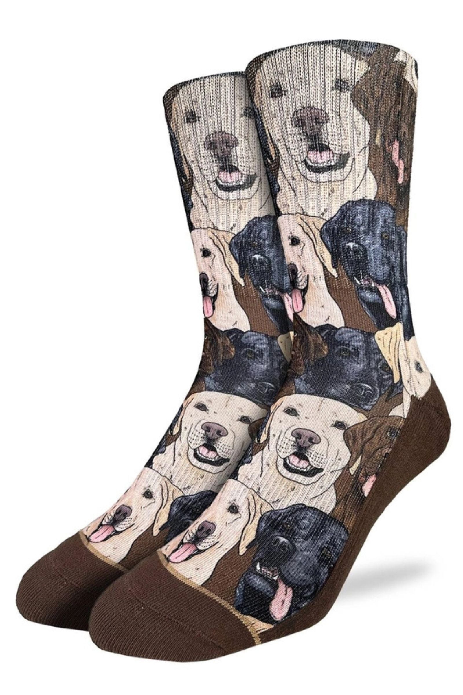 Labrador Retriever Men's Crew Socks