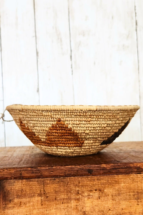 Handcrafted Coiled Basket