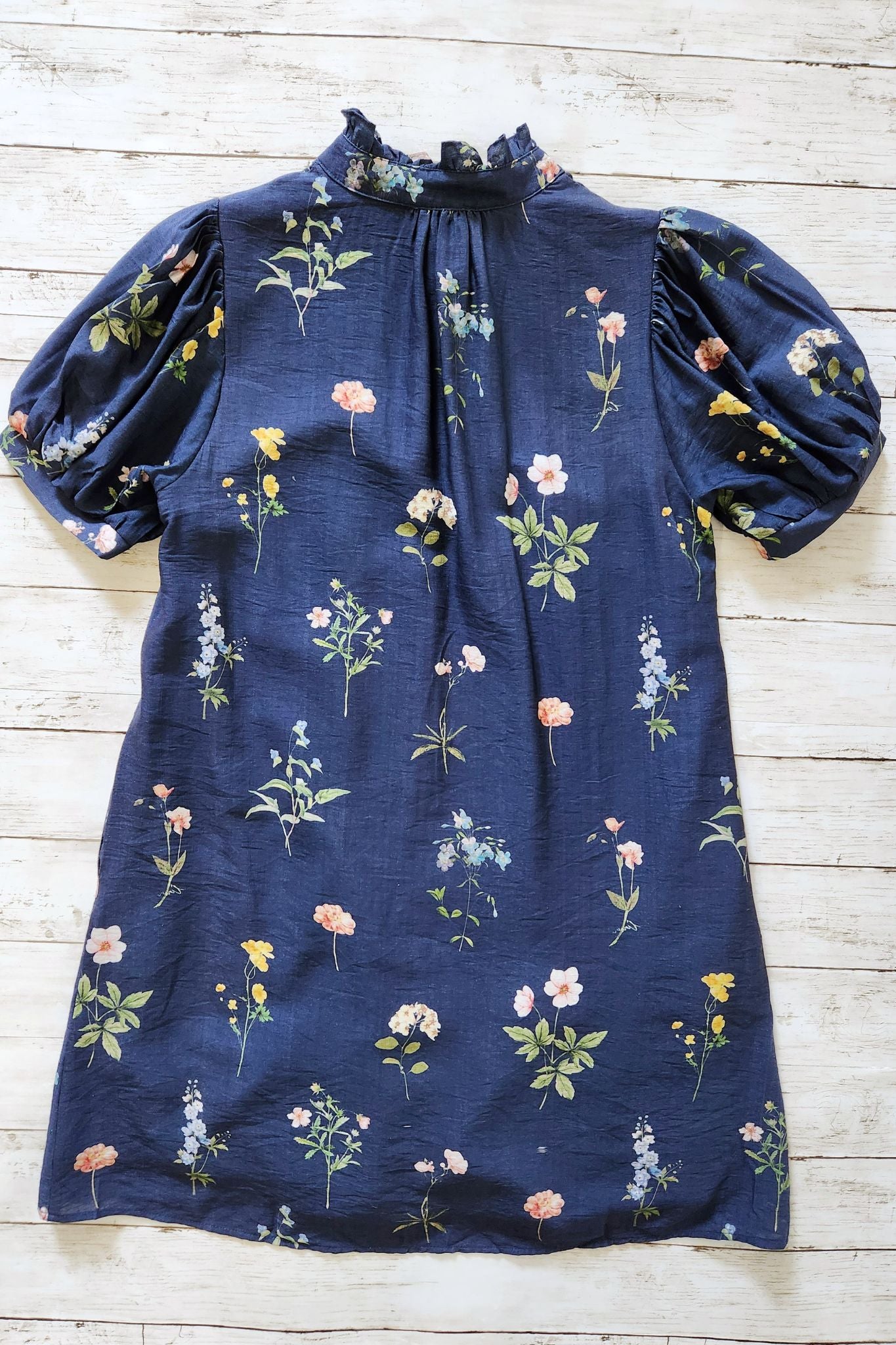 Wildflower Floral Button Down Dress