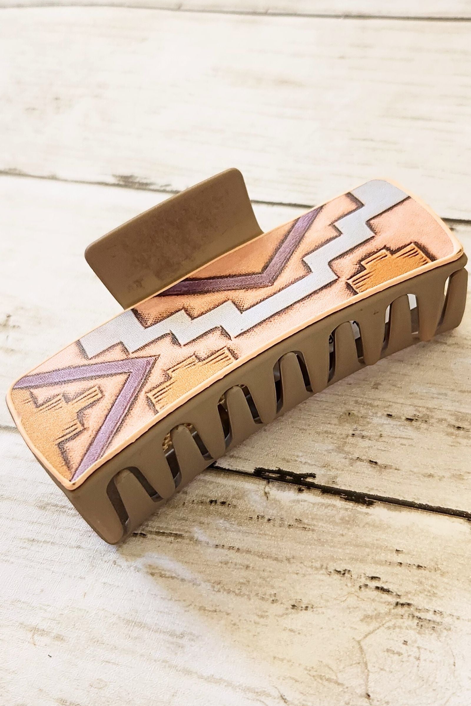 Western Boho Hair Claw Clip