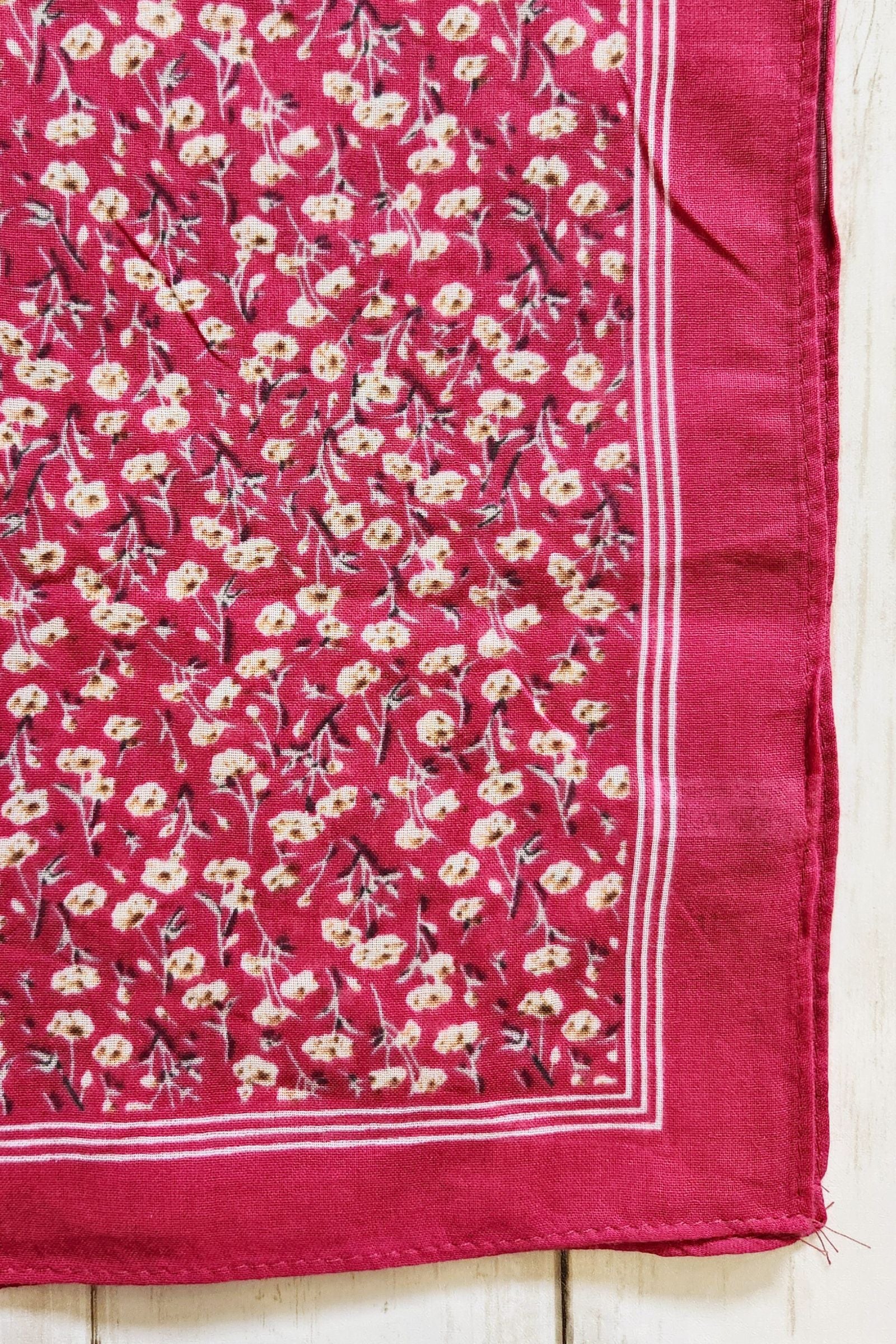 Berry Field of Flowers Bandana