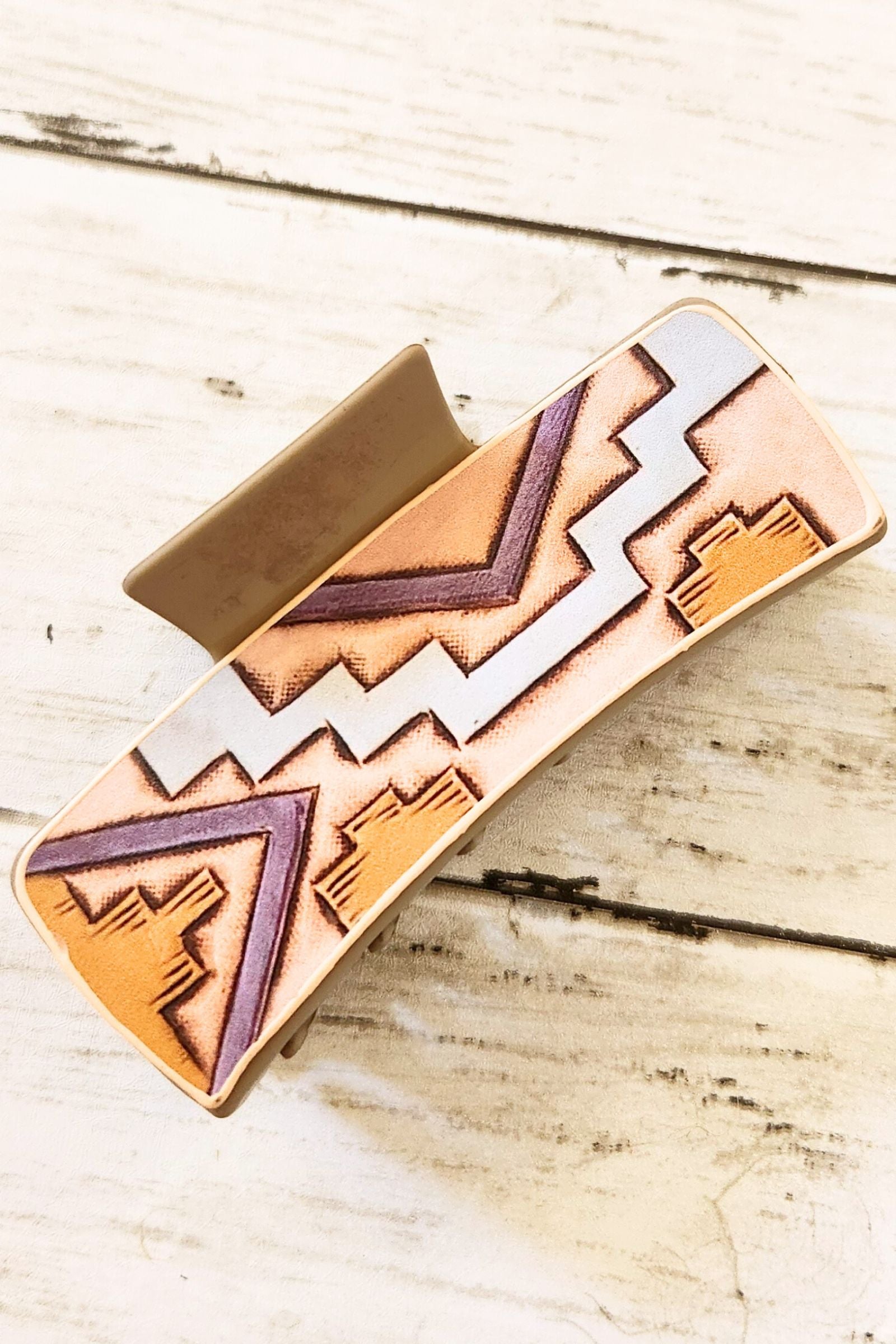 Western Boho Hair Claw Clip