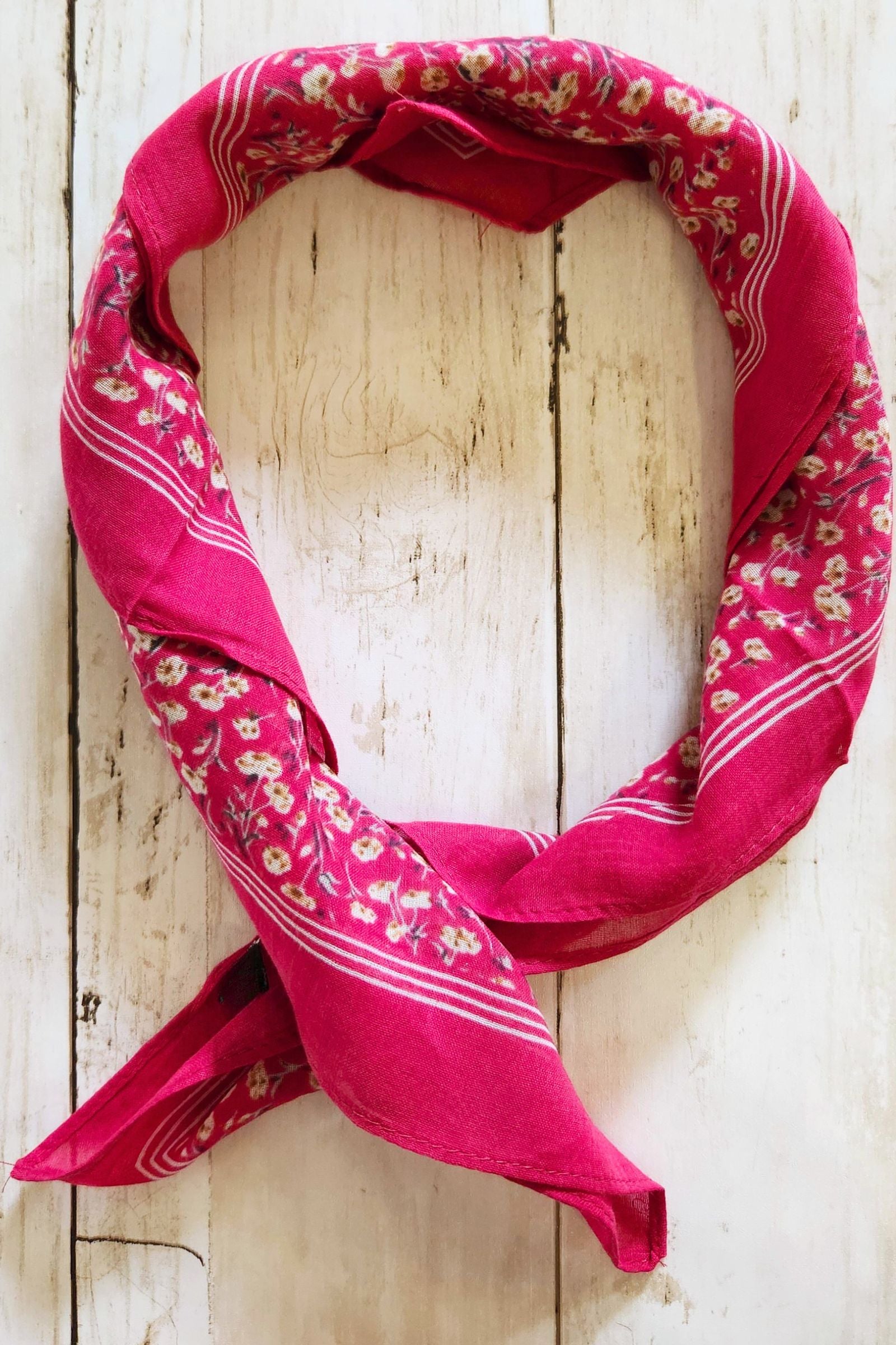 Berry Field of Flowers Bandana