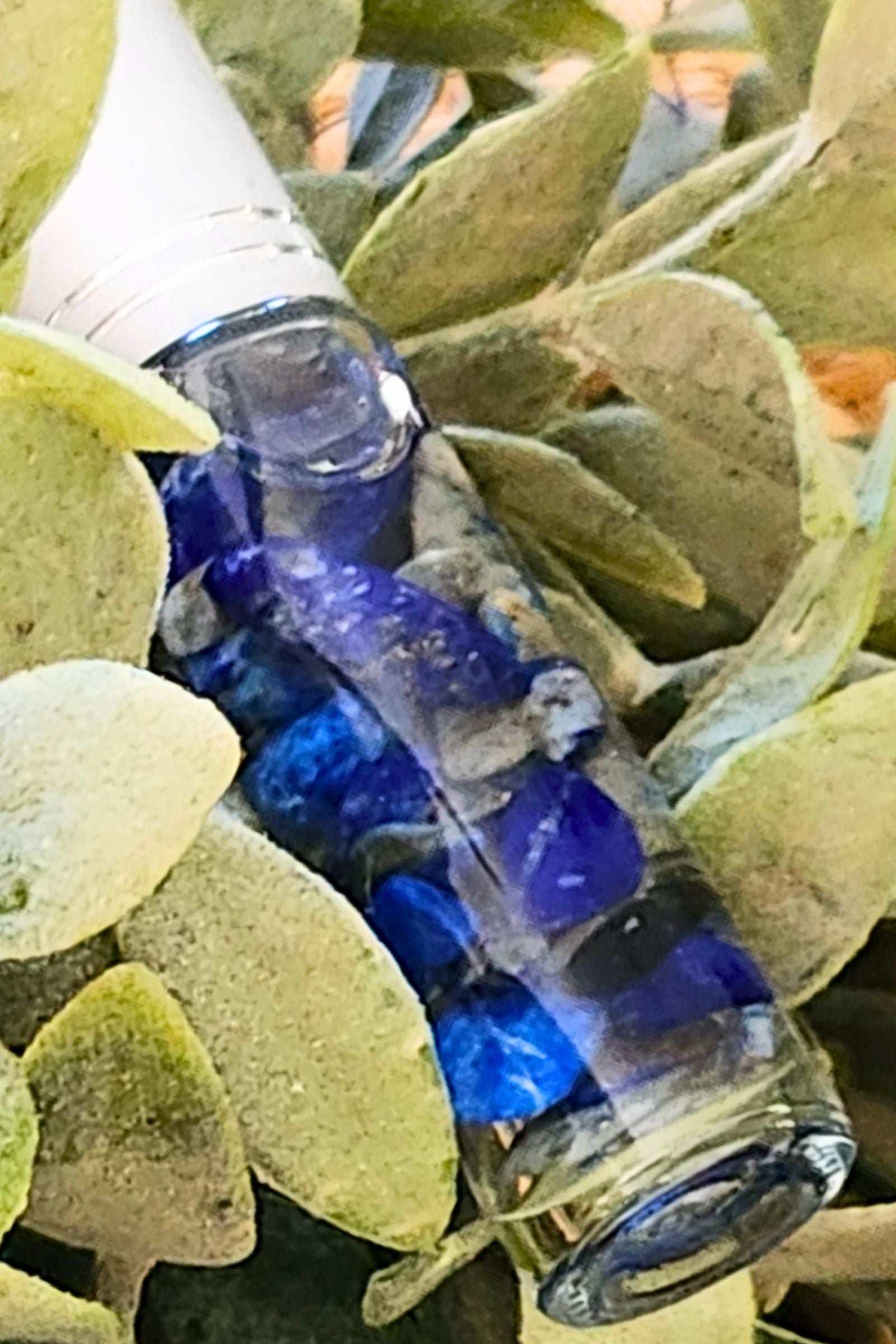 Wisdom: Lapis Crystal Peppermint & Lime Roll-On Essential Oil