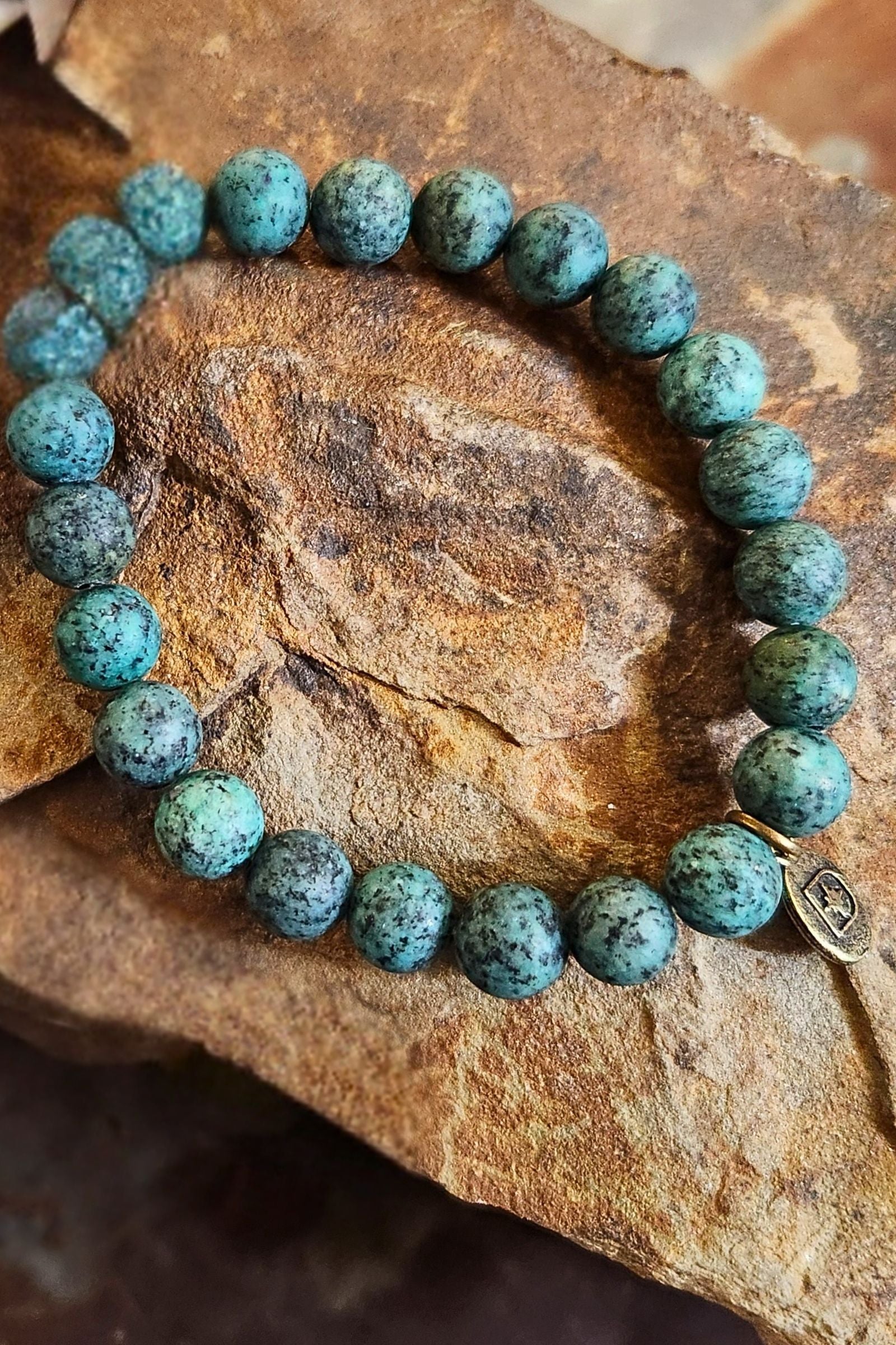 Tessa African Turquoise Stretch Bracelets - 4 Styles