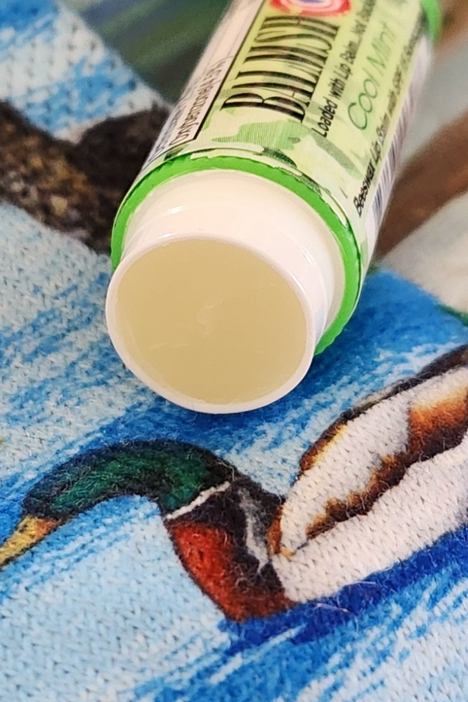 Balmshot Cool Mint Camo Beeswax Lip Balm