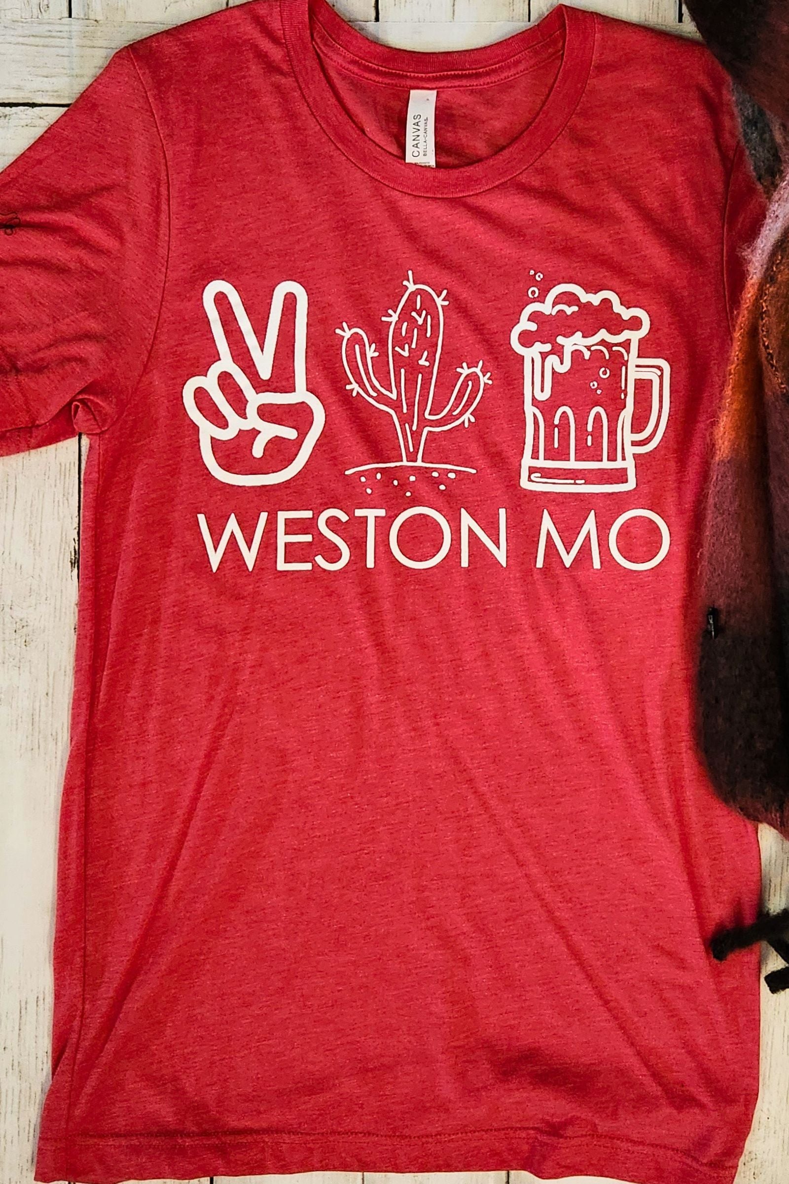 Peace Cactus Beer Weston T-Shirt