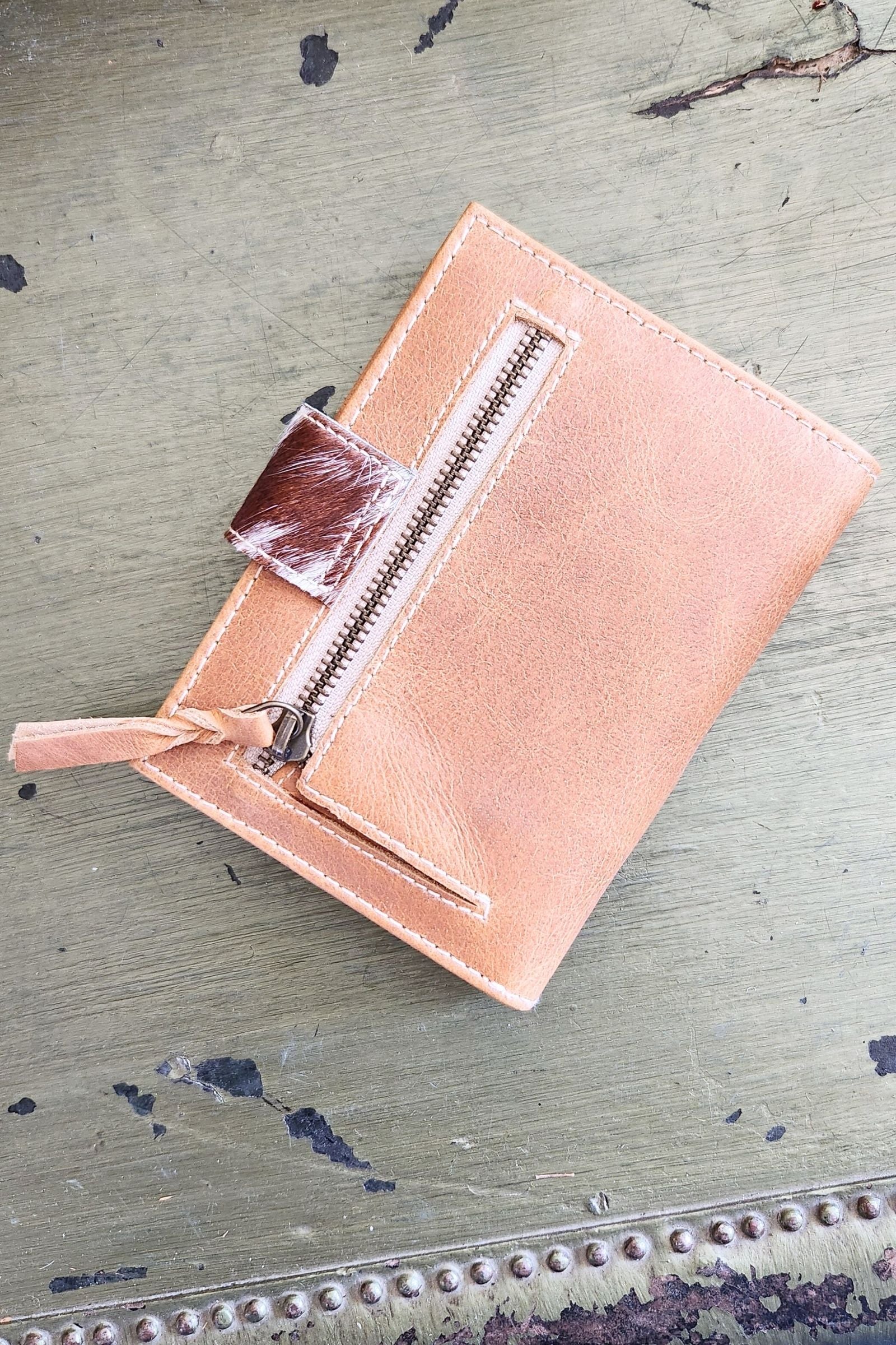 Classic Tan Leather Women's Wallet