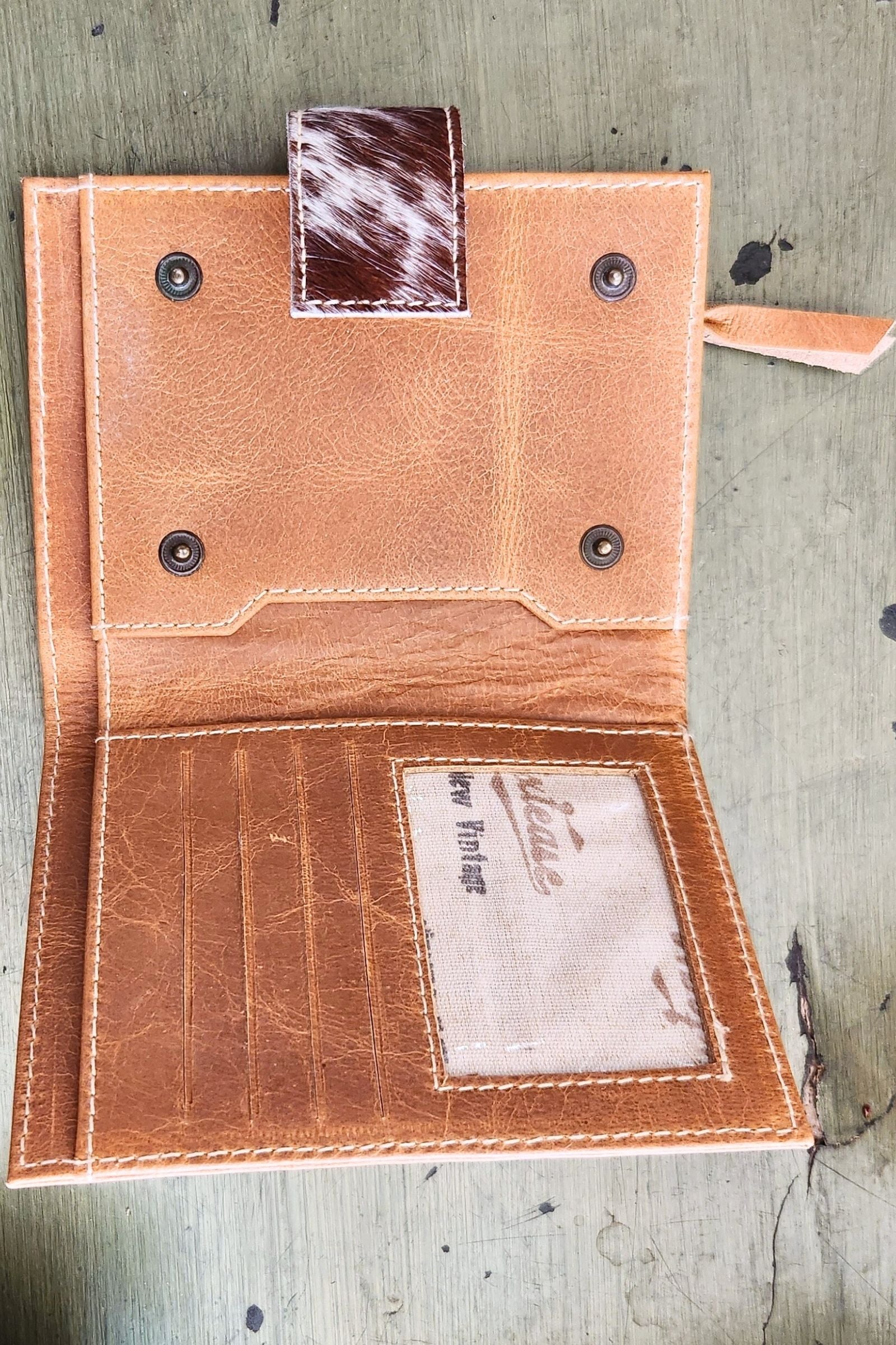 Classic Tan Leather Women's Wallet