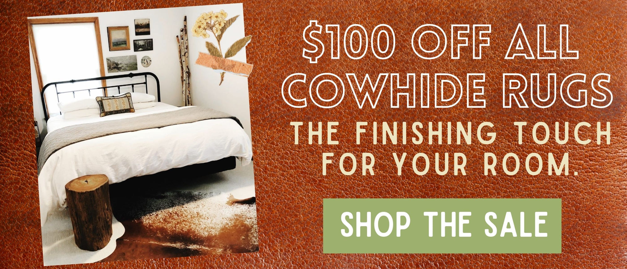 Cowhide Rug Sale