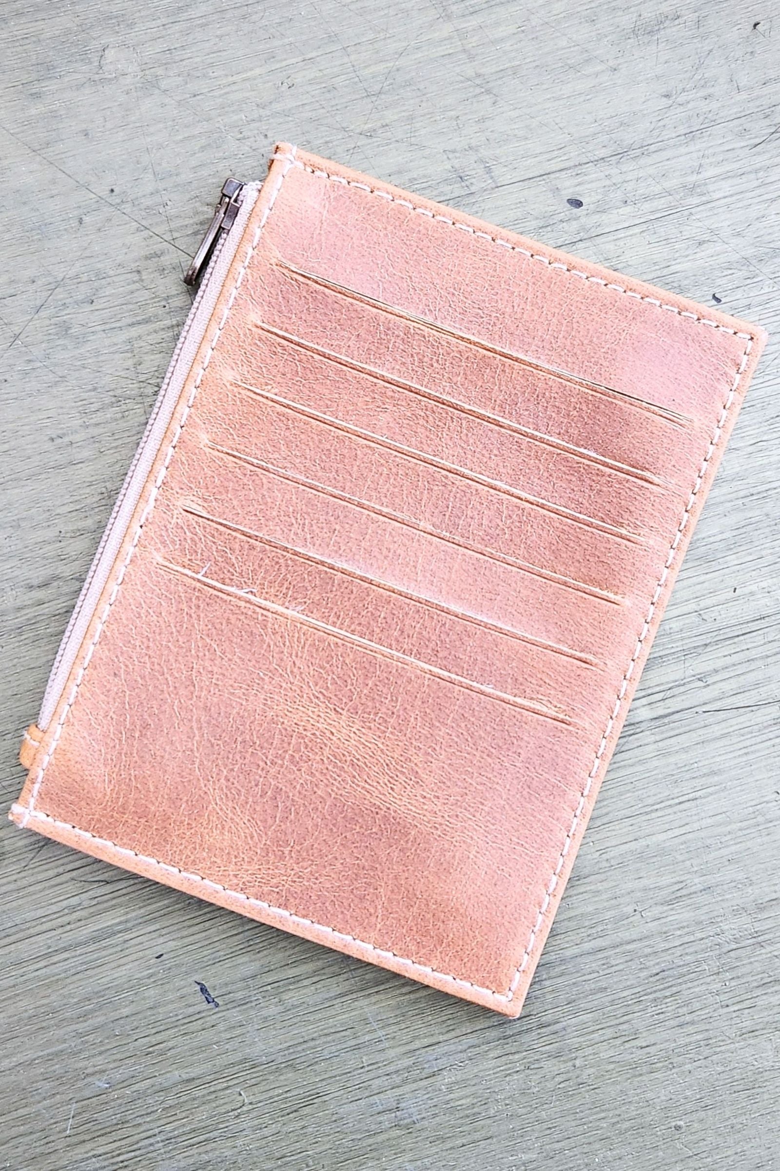 Classic Tan Leather Women's Wallet