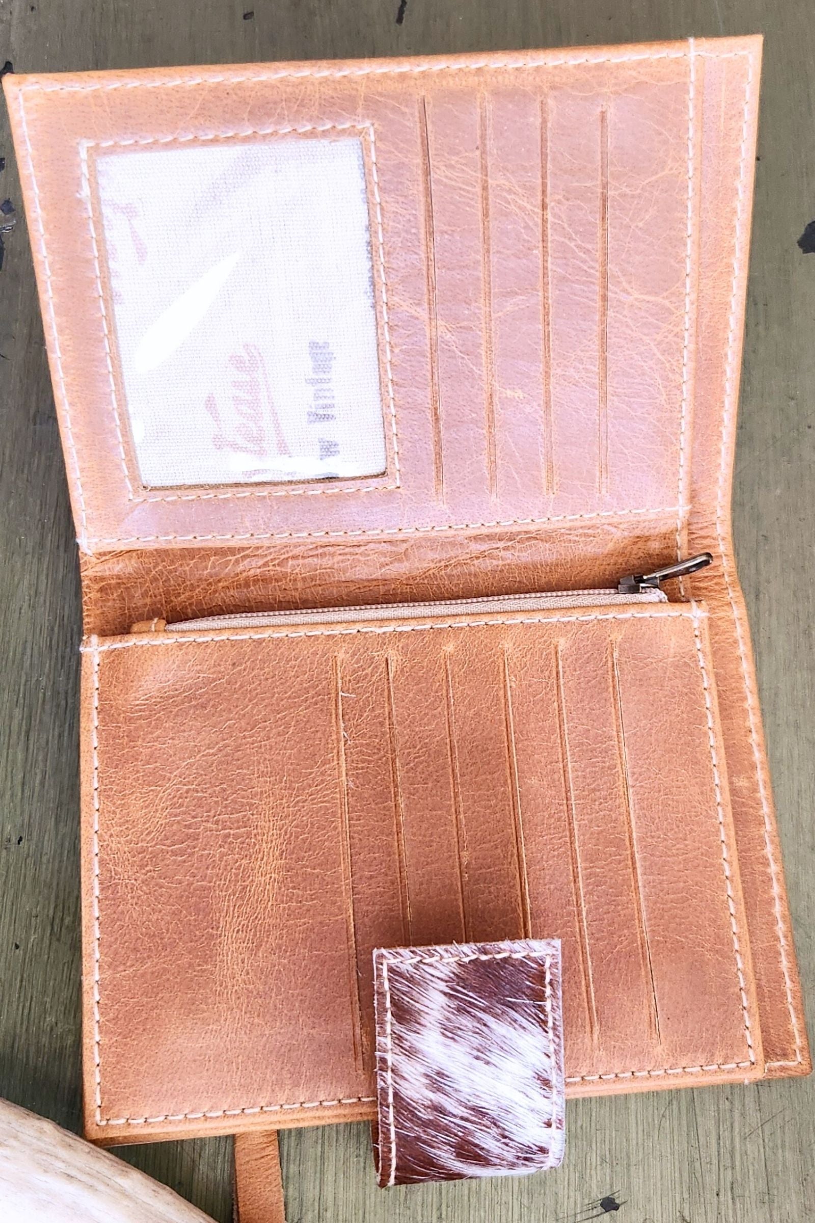 Classic Tan Leather Women's Wallet