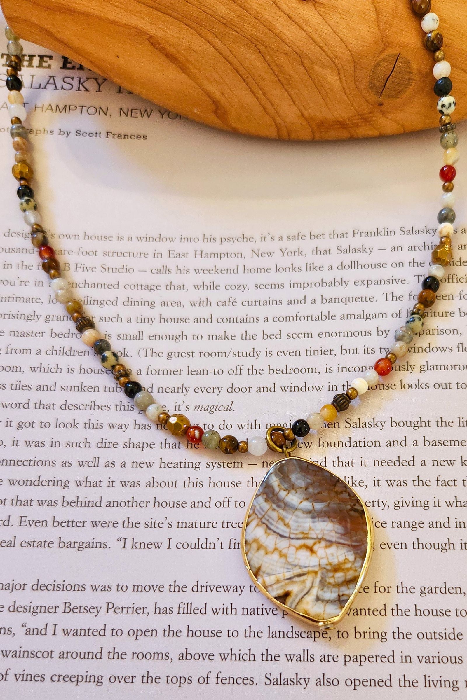 Down to Earth Pendant Necklace