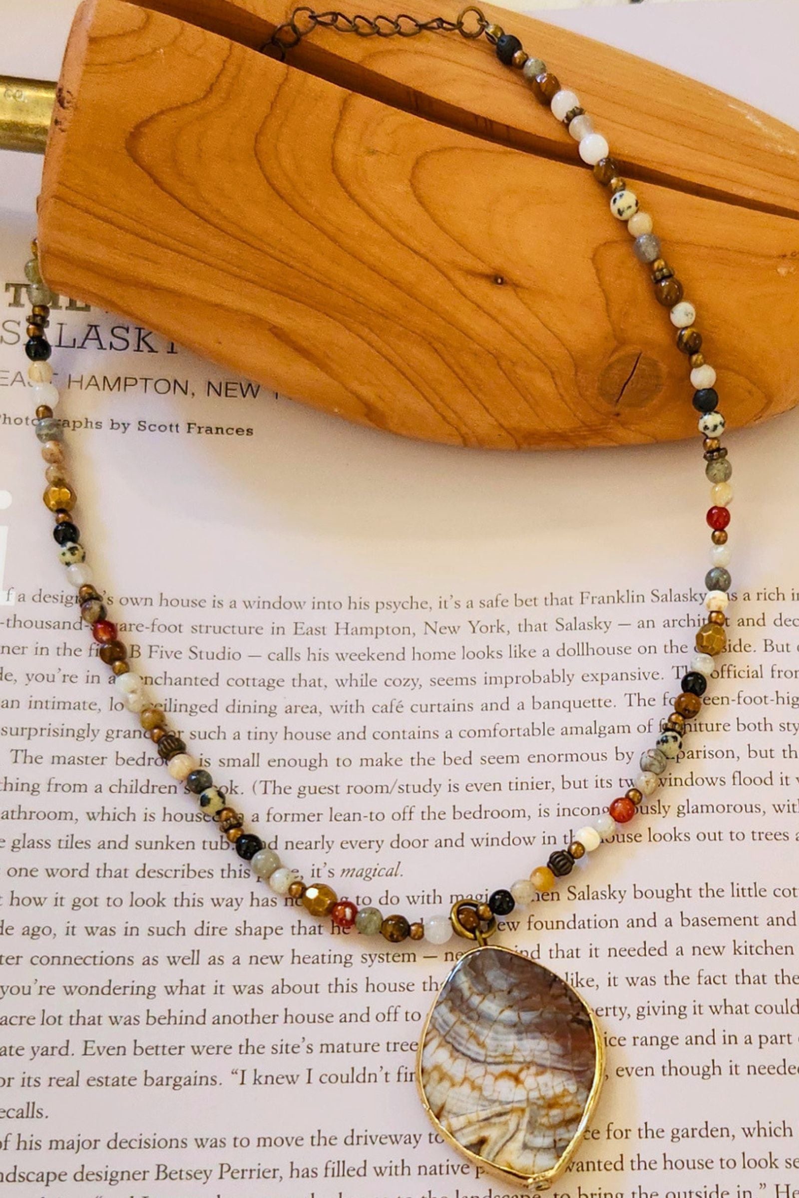 Down to Earth Pendant Necklace