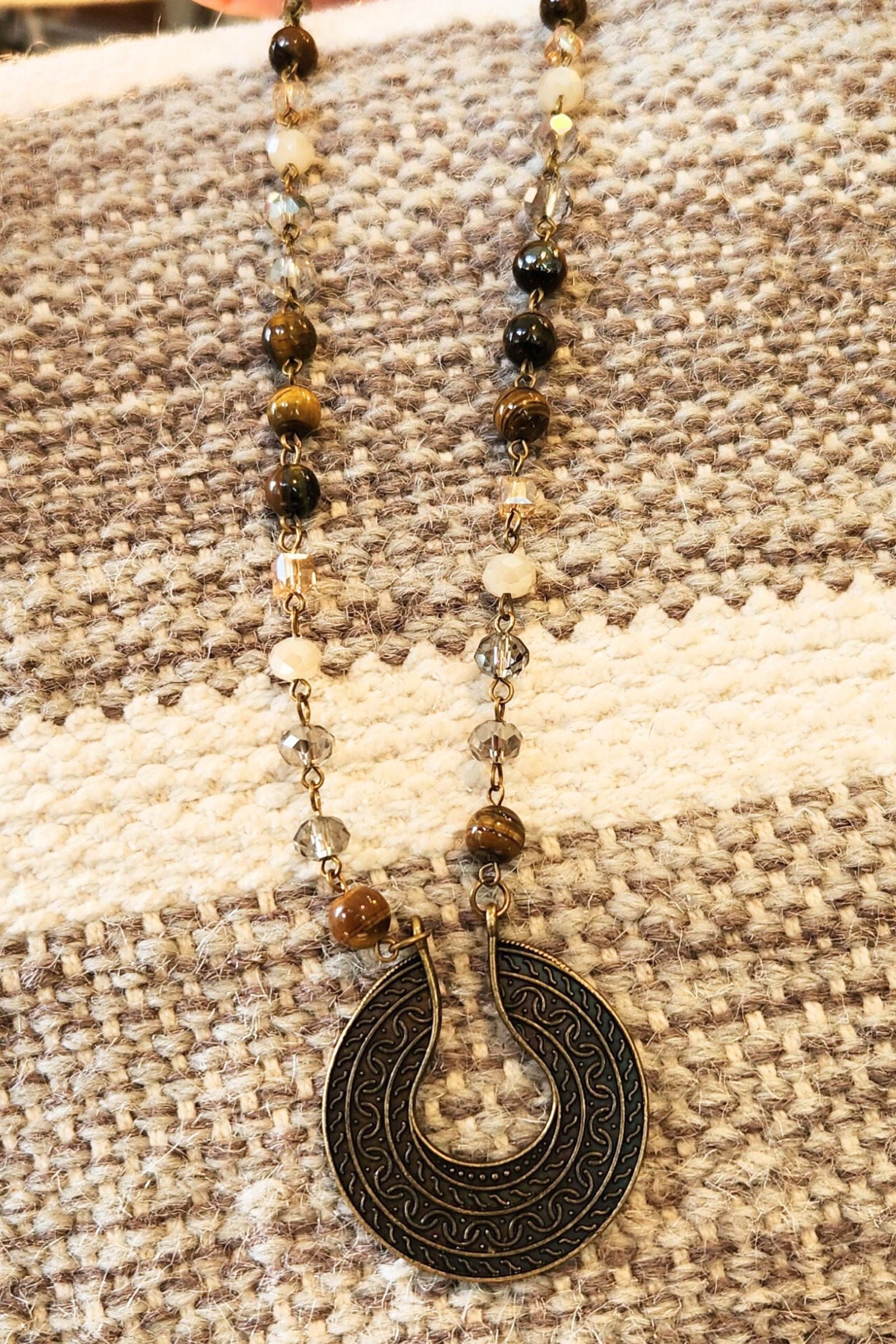 Ursula Tigers Eye Necklace