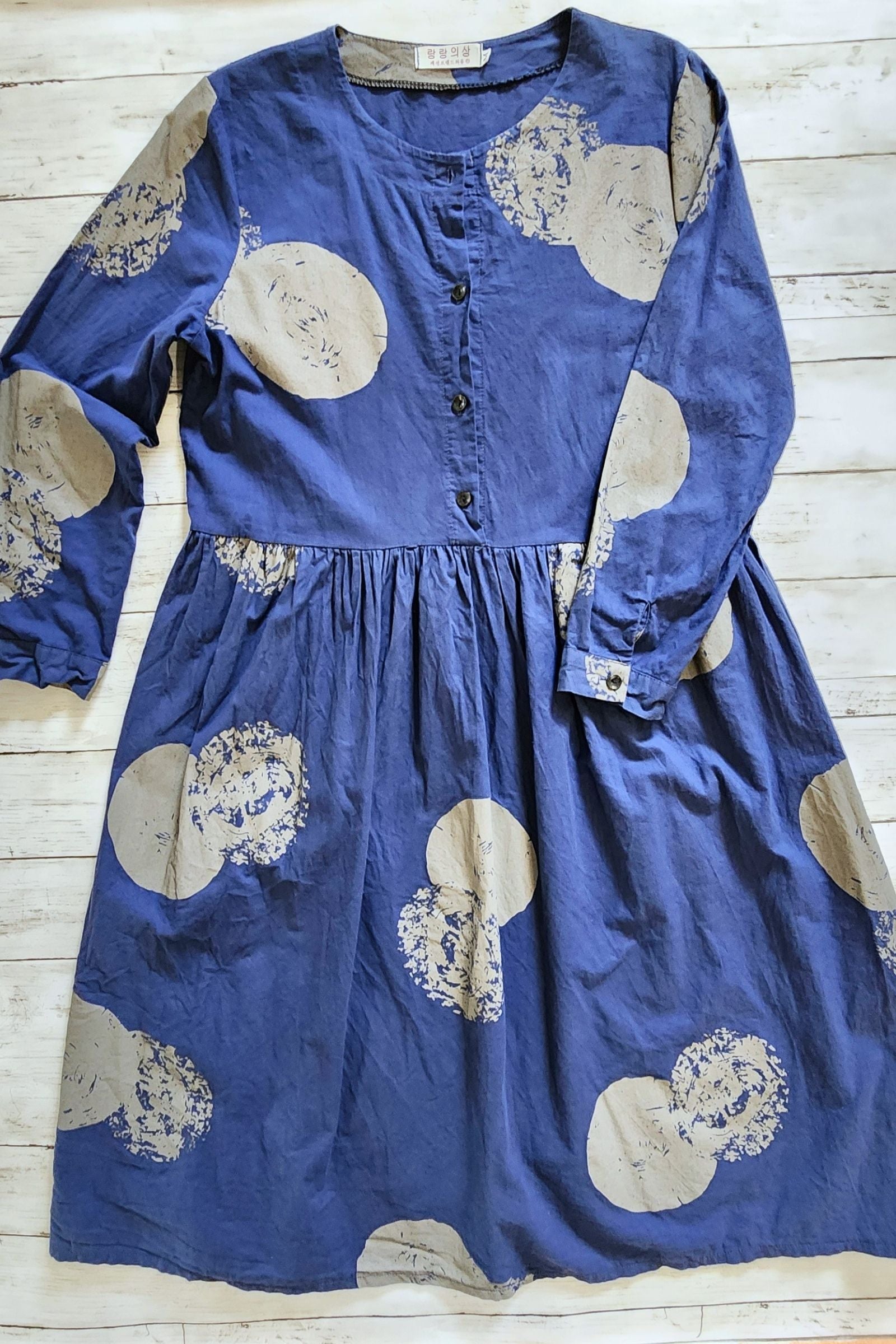 Indigo Circular Dress CH