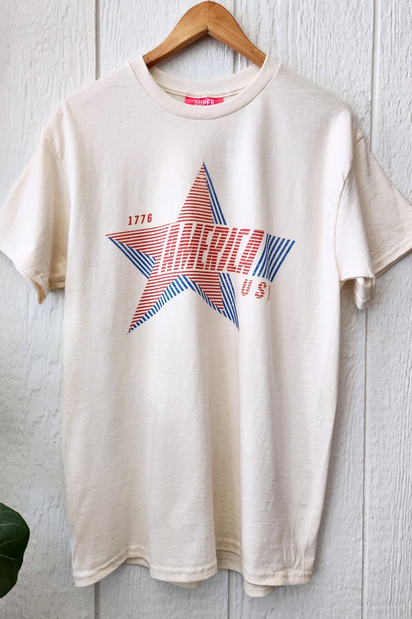 America 1776 USA Retro Star T Shirt