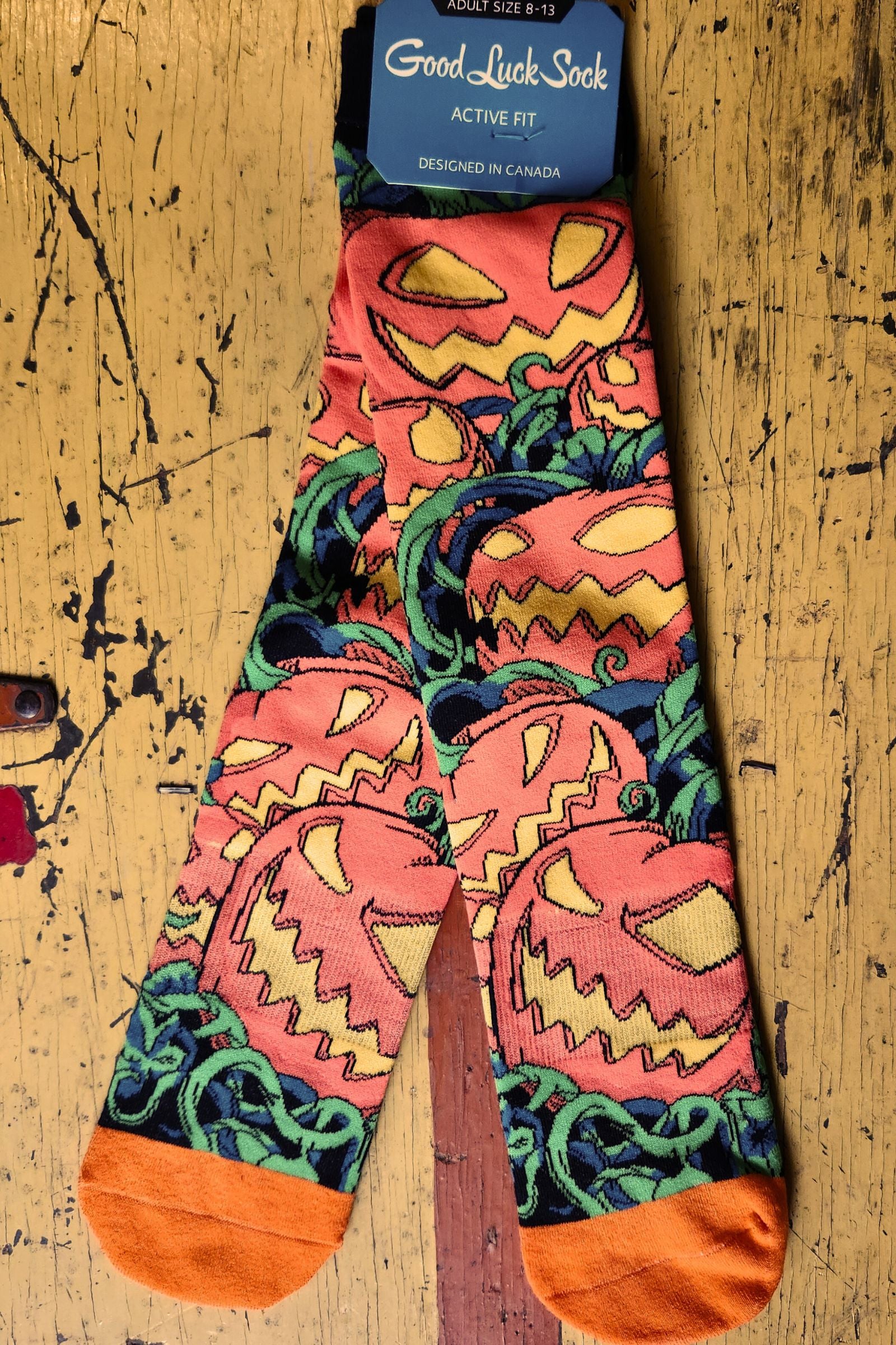 Pumpkin Patch Crew Socks