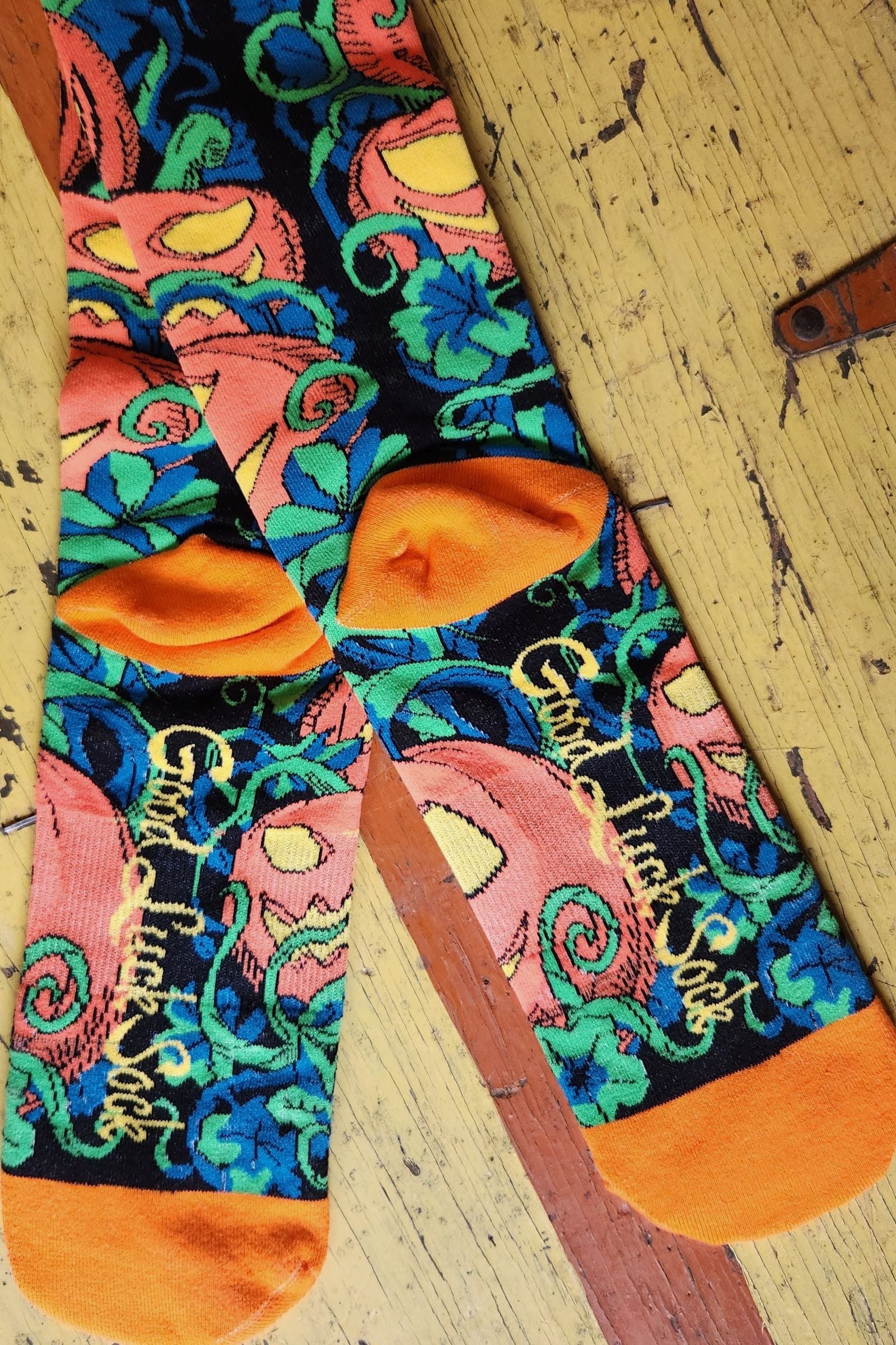 Pumpkin Patch Crew Socks