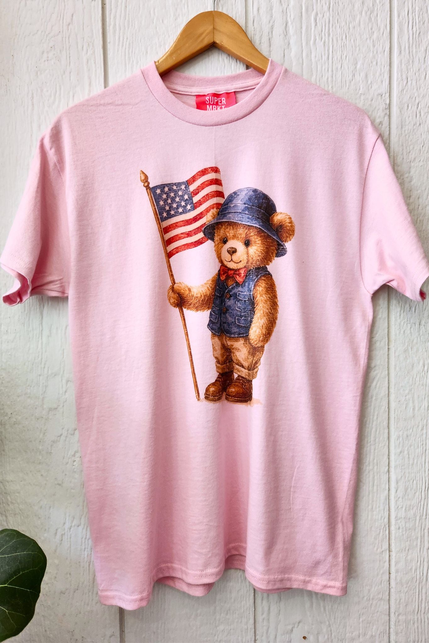 USA Patriotic Teddy Bear T Shirt
