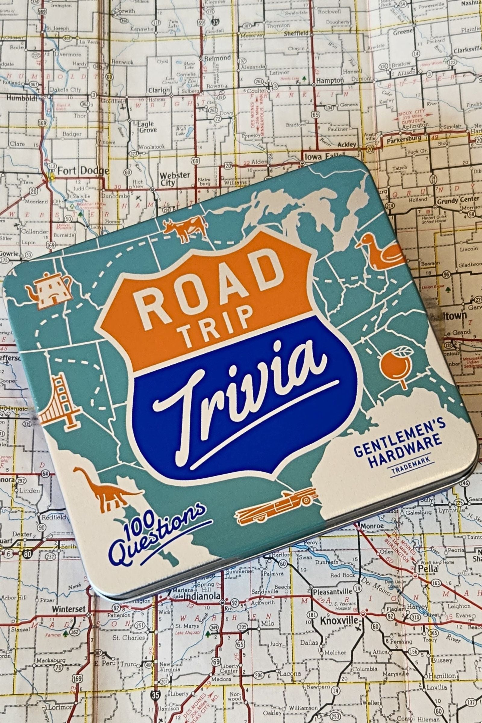 Road Trip Trivia Game