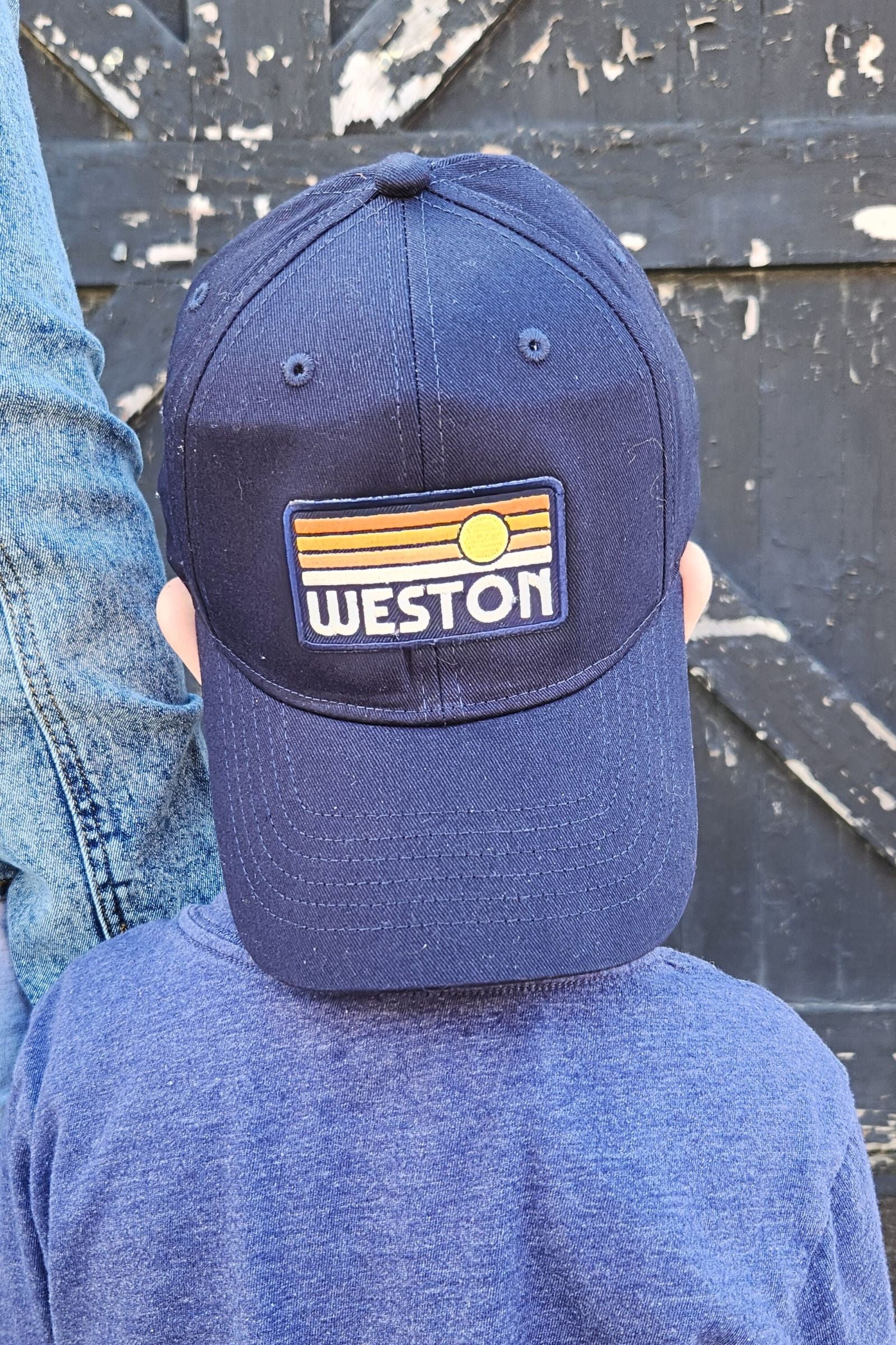 Weston Retro Stripe Sunset YOUTH Hat