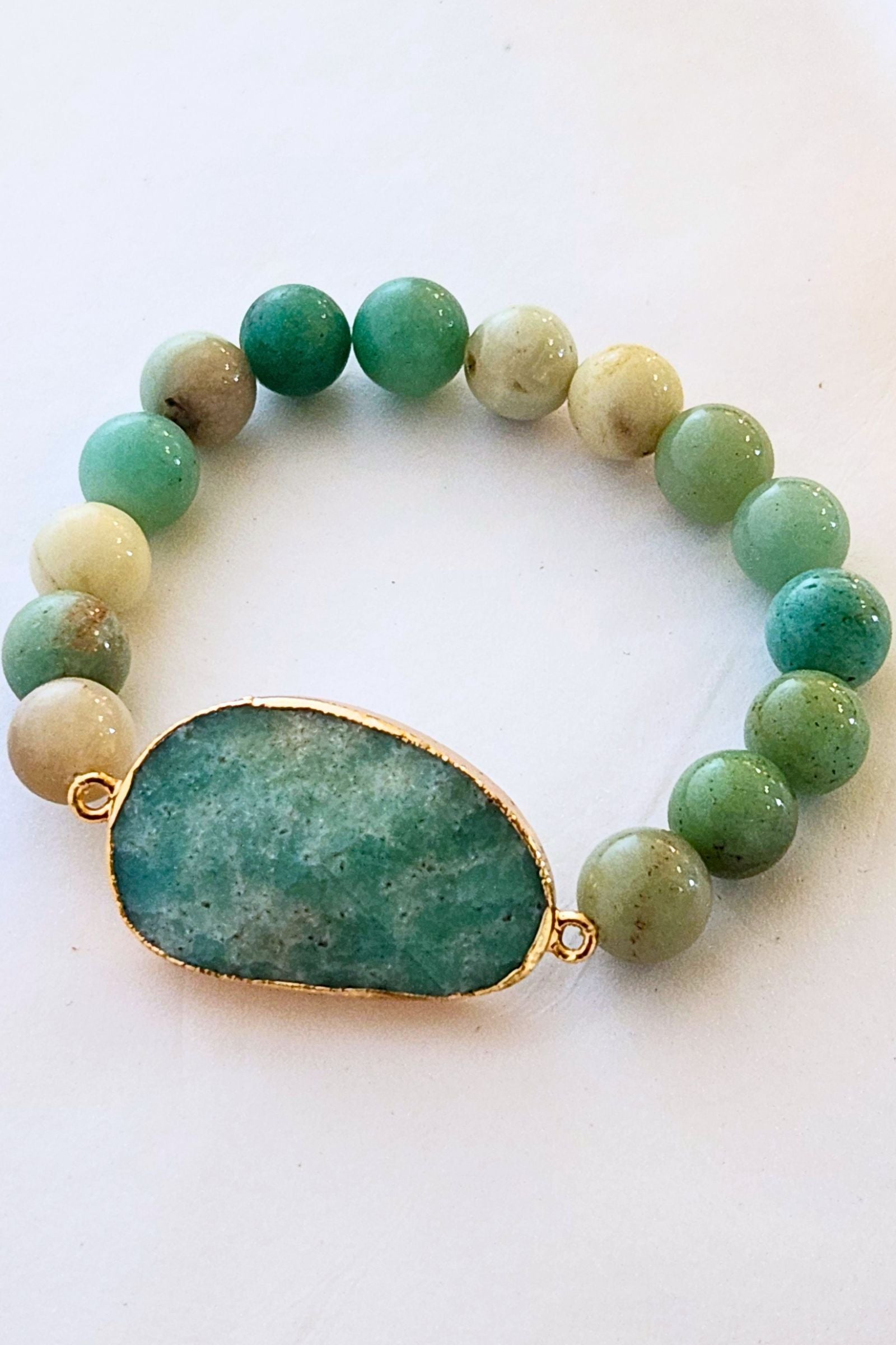 Julia Amazonite Stretch Bracelet - 4 Styles