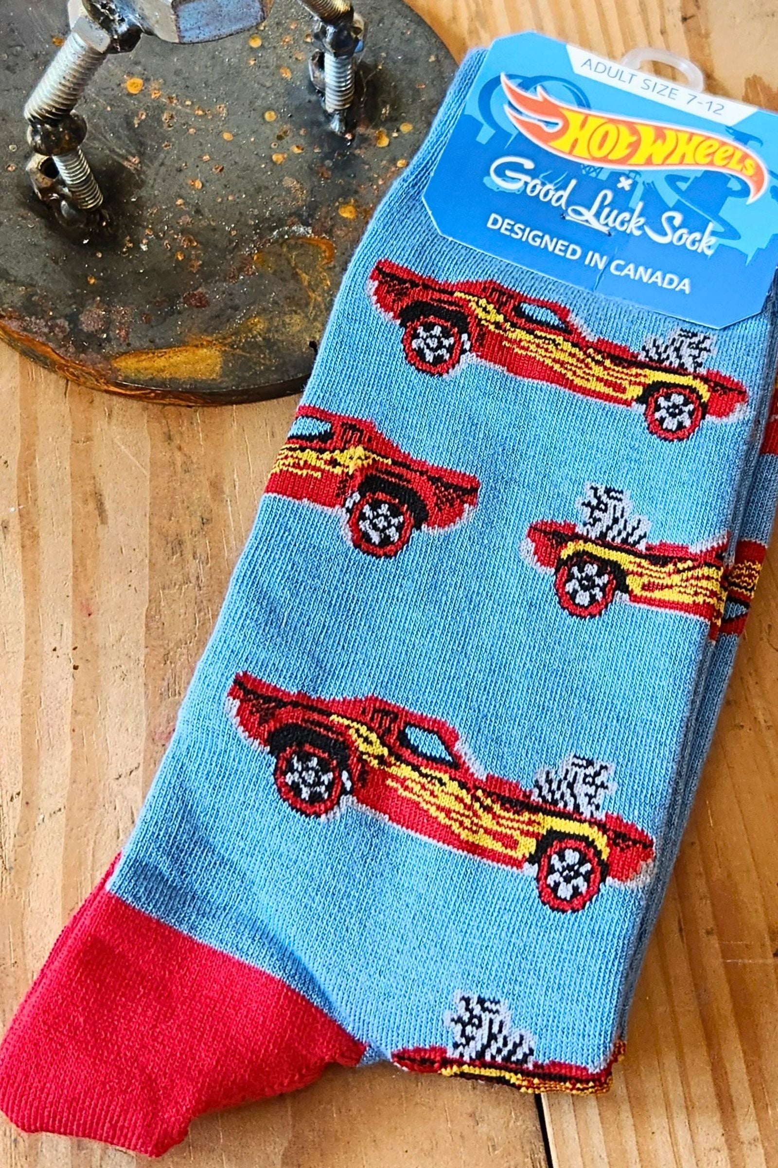 Hot Wheels Hot Rods Men's Crew Socks