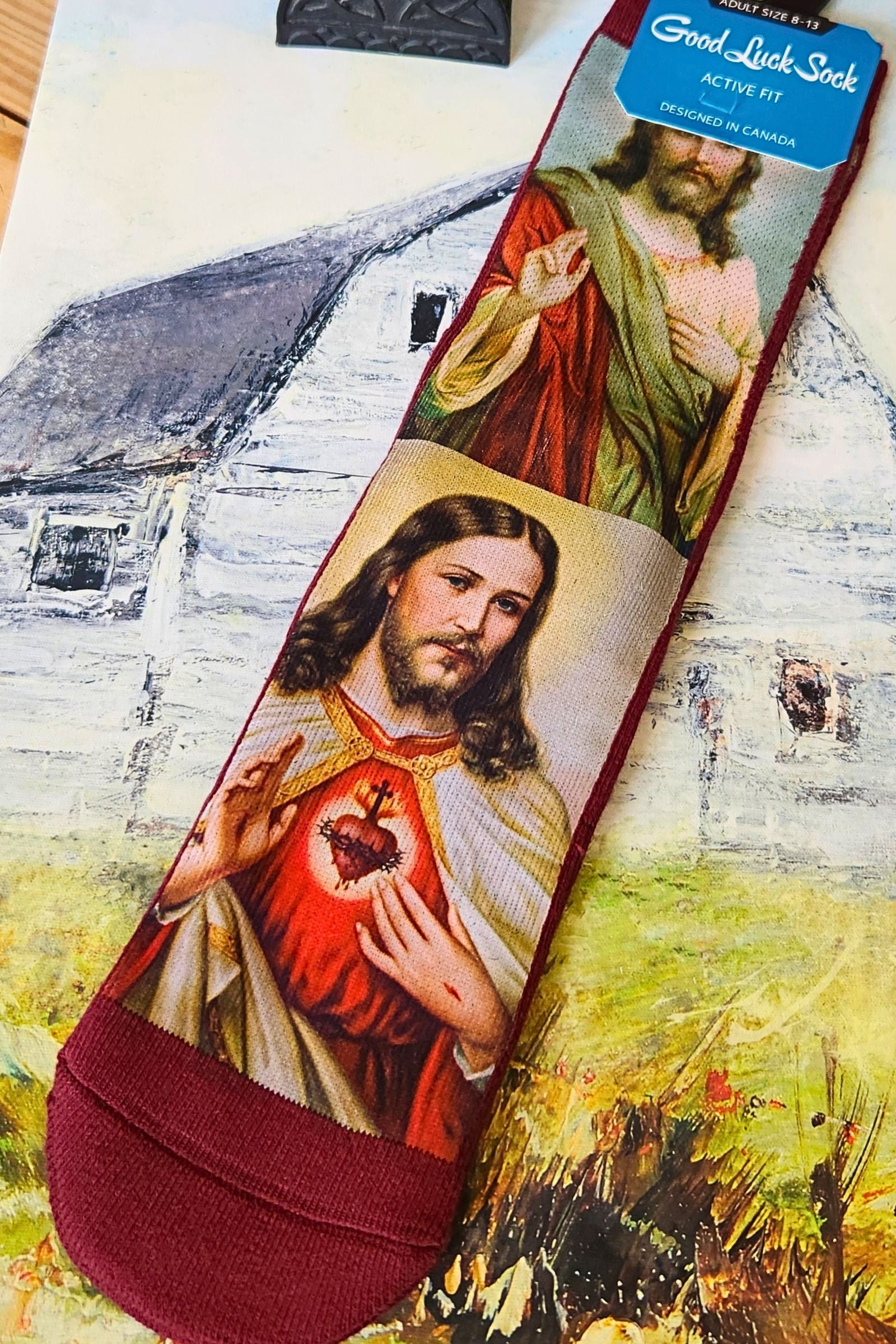 Jesus Men's Crew Socks