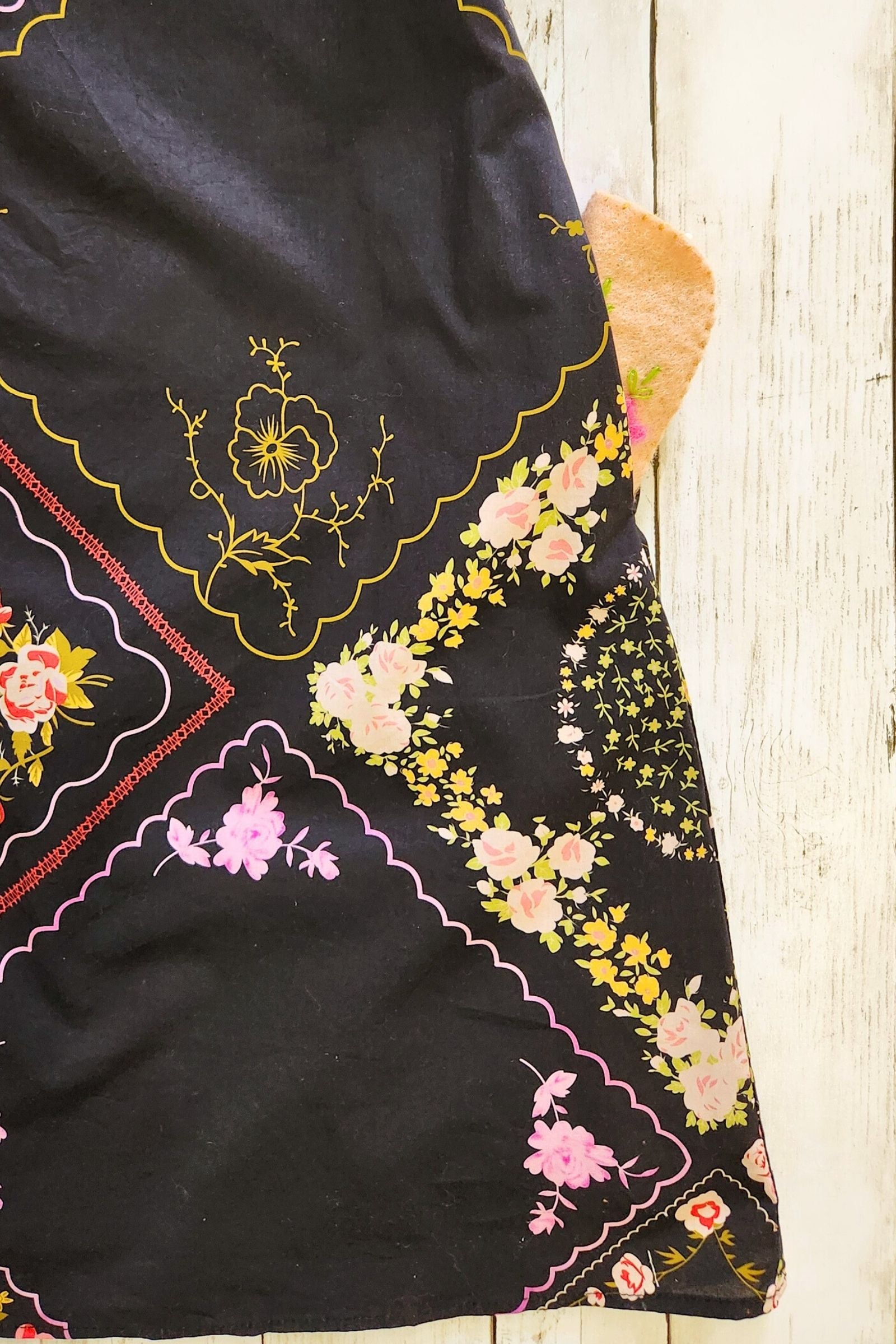 Floral Handkerchief Print Dress