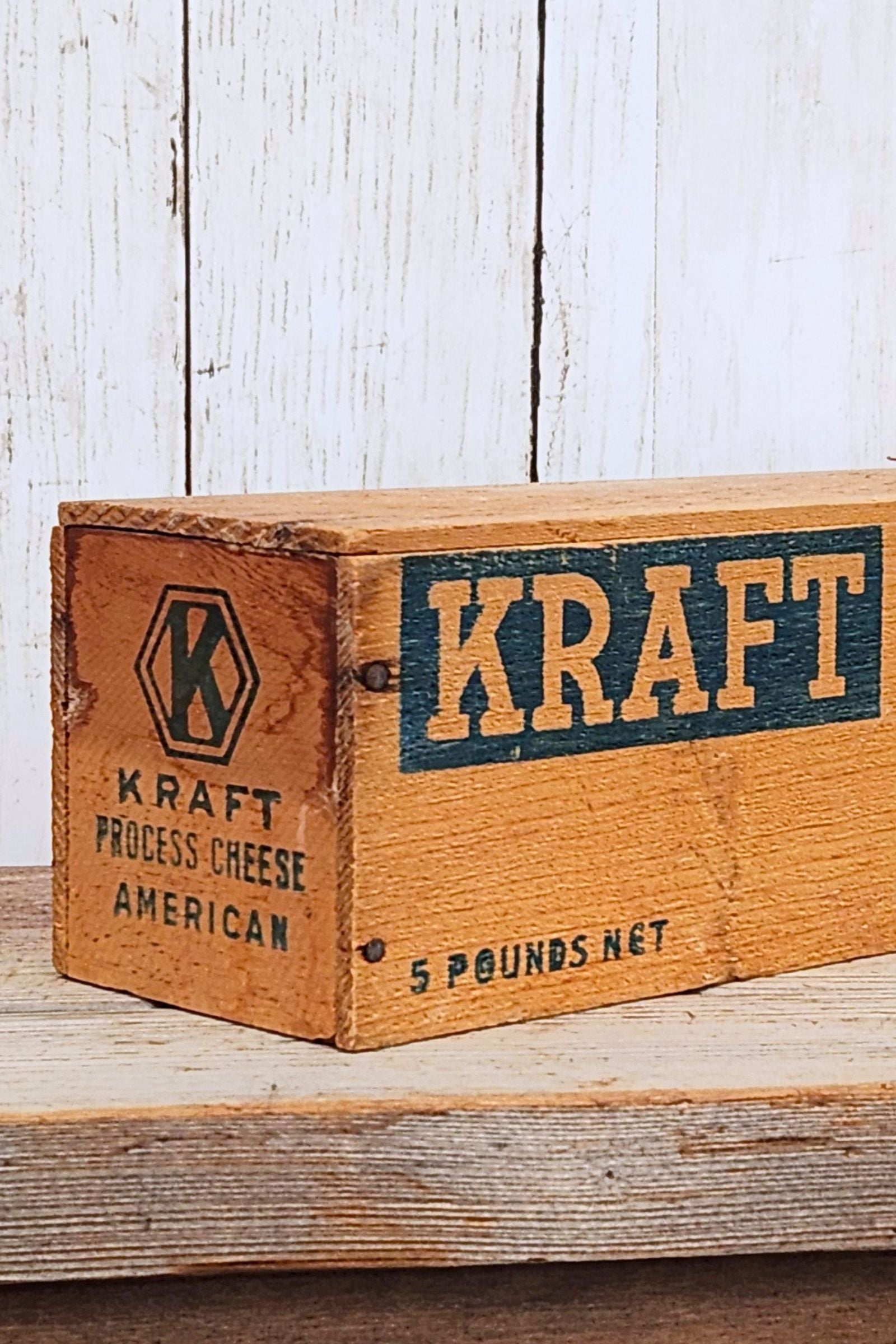 Vintage Kraft-Phenix Wooden Box