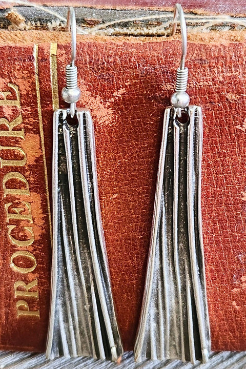Boho Rectangle Dangle Earrings