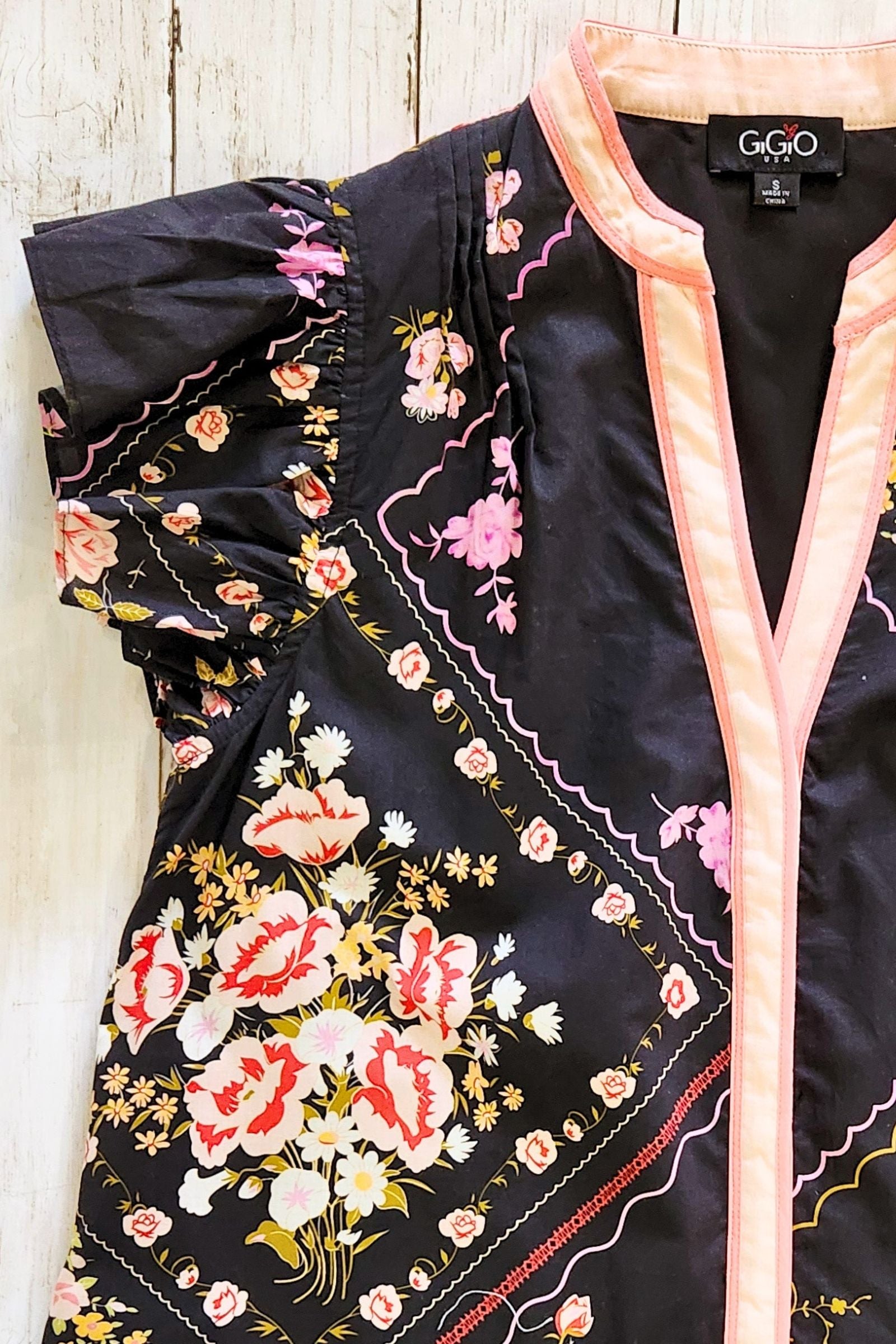 Floral Handkerchief Print Dress