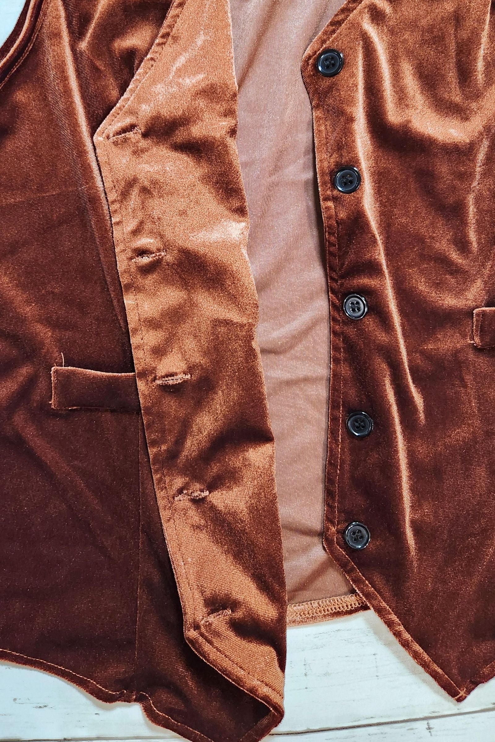 Western Velvet Vest