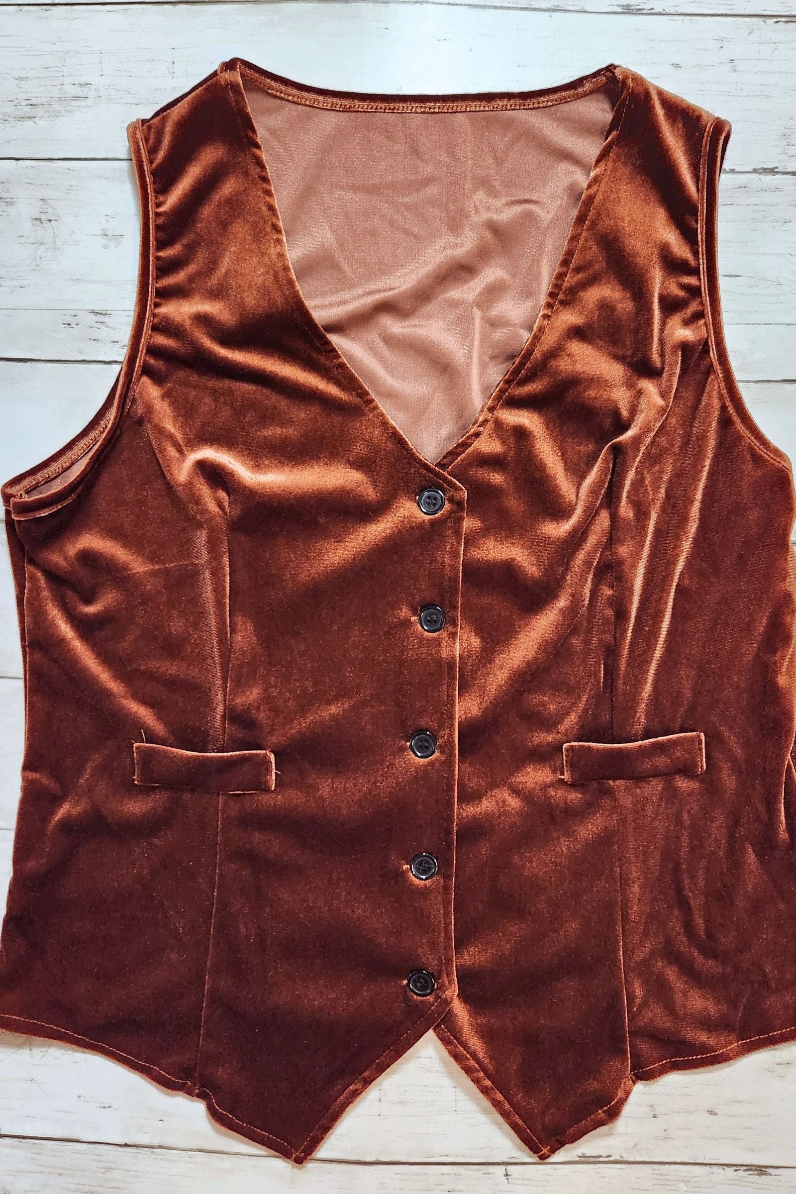 Western Velvet Vest