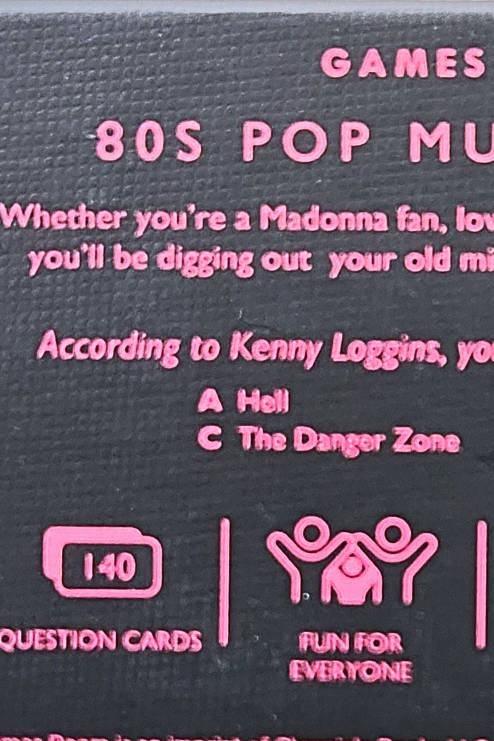 80's Pop Music Trivia