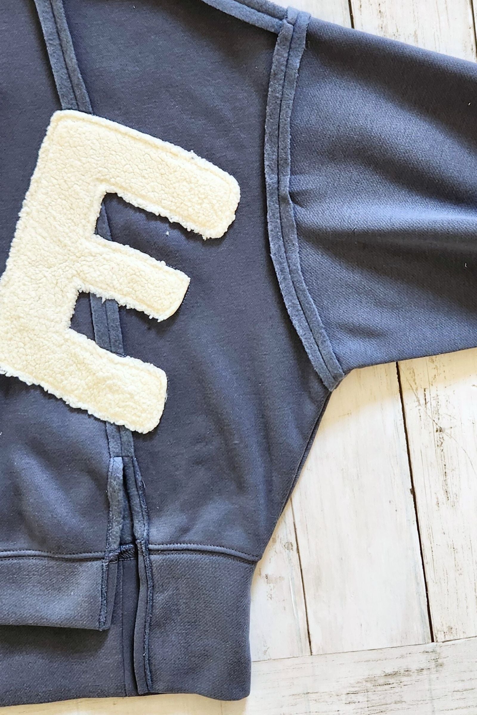 Love Patchwork Sweatshirt