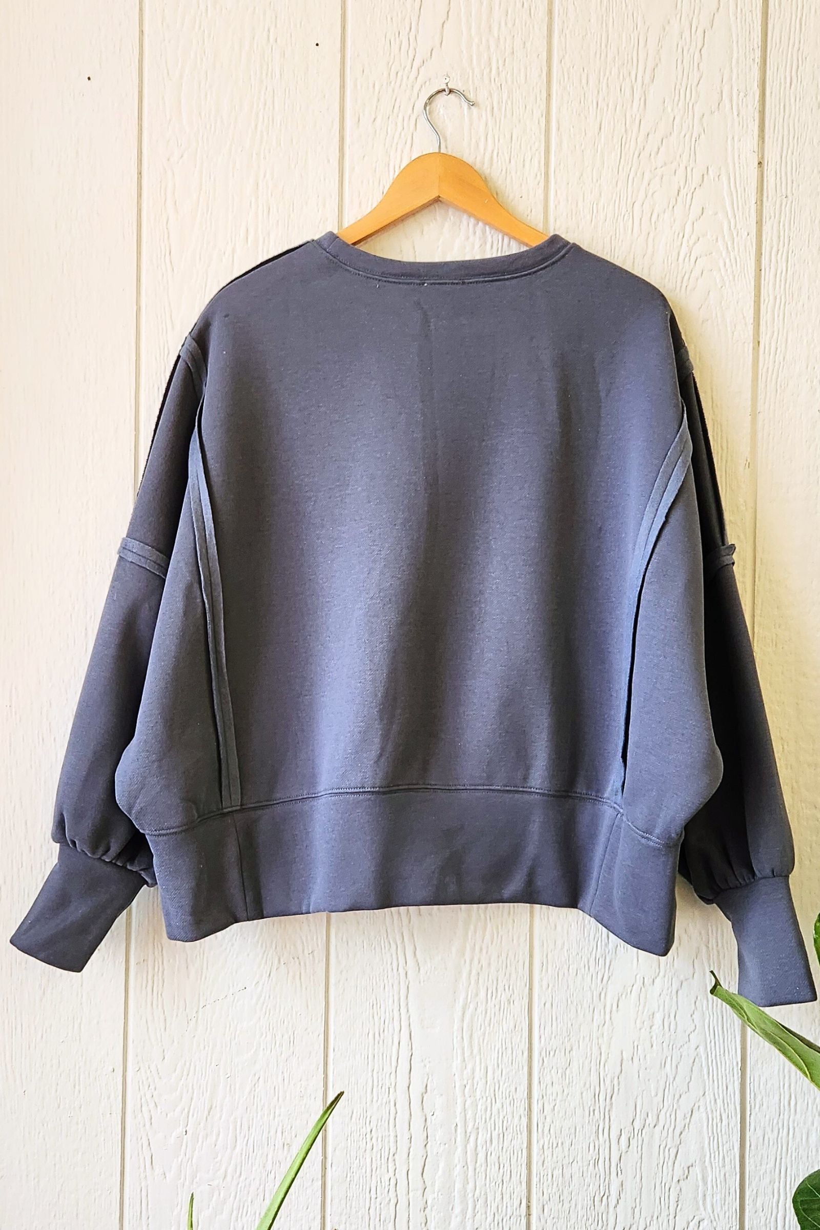 Love Patchwork Sweatshirt