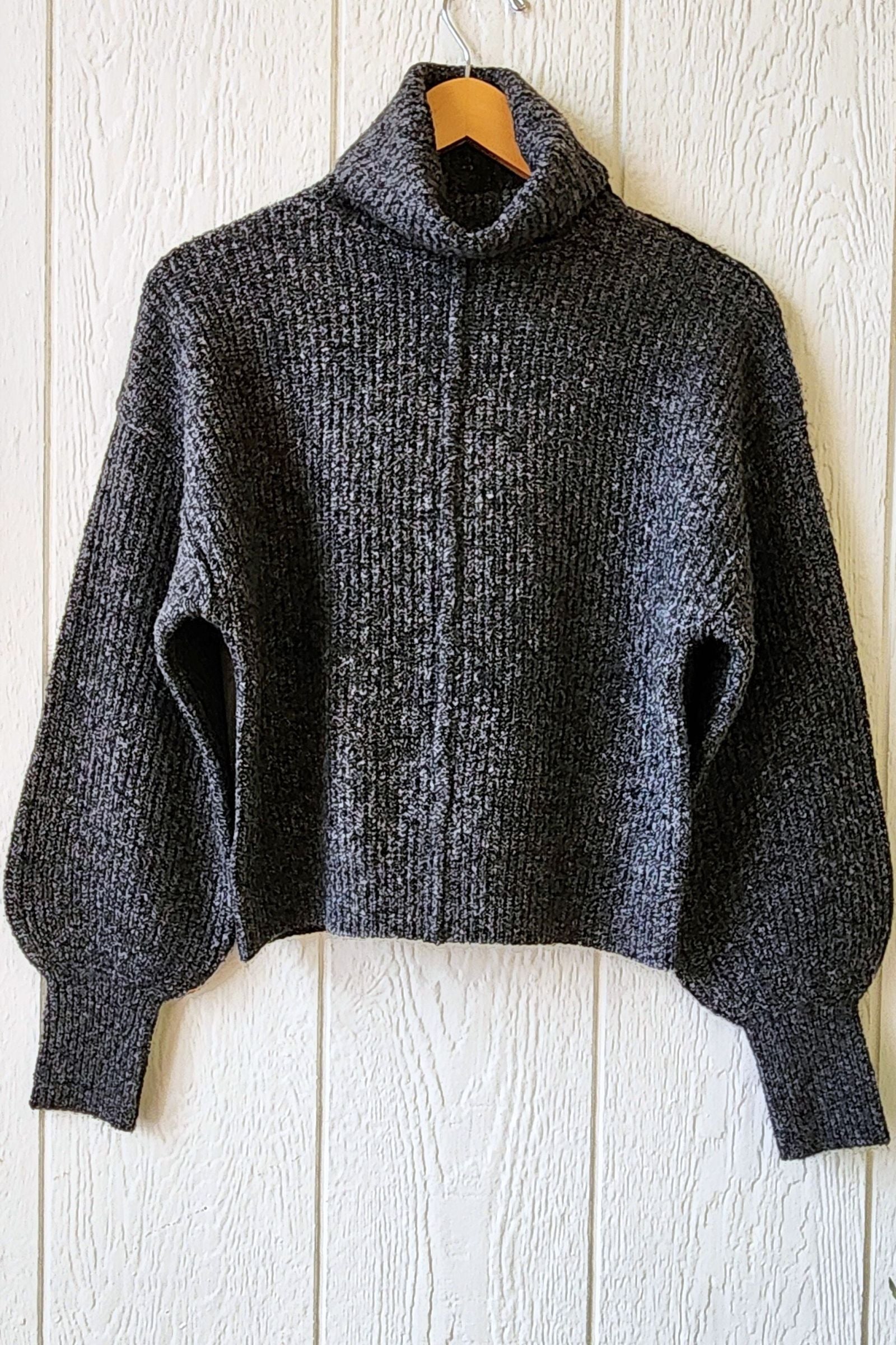 Black Turtleneck Sweater