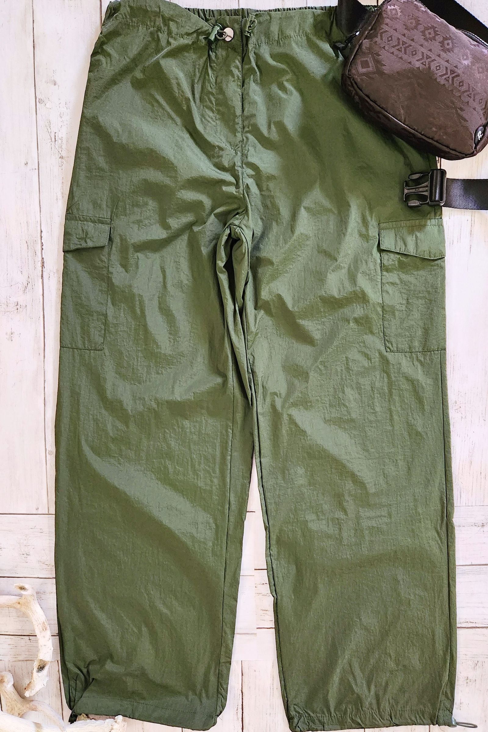 Malachite Parachute Pants