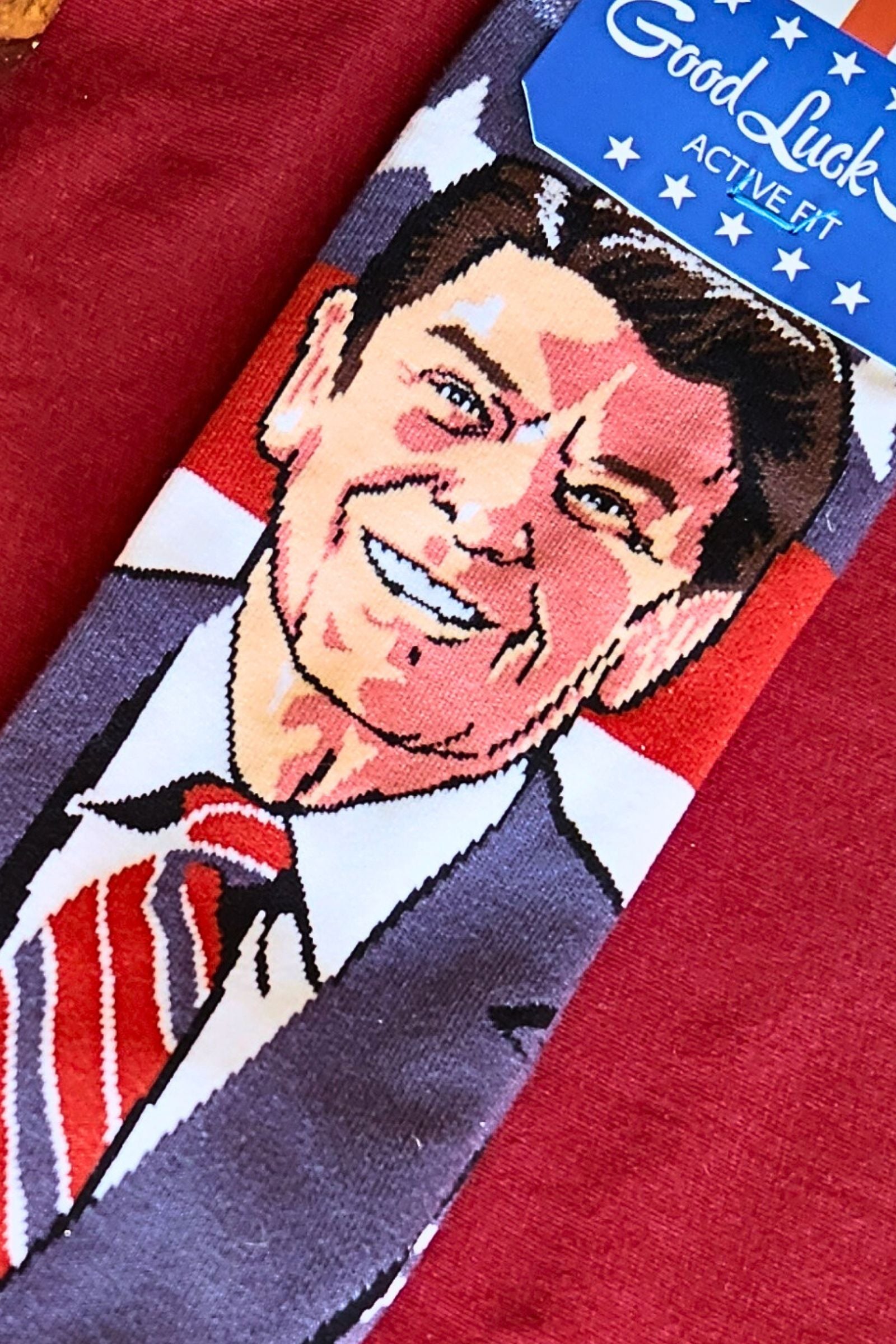 Ronald Regan Men's Crew Socks