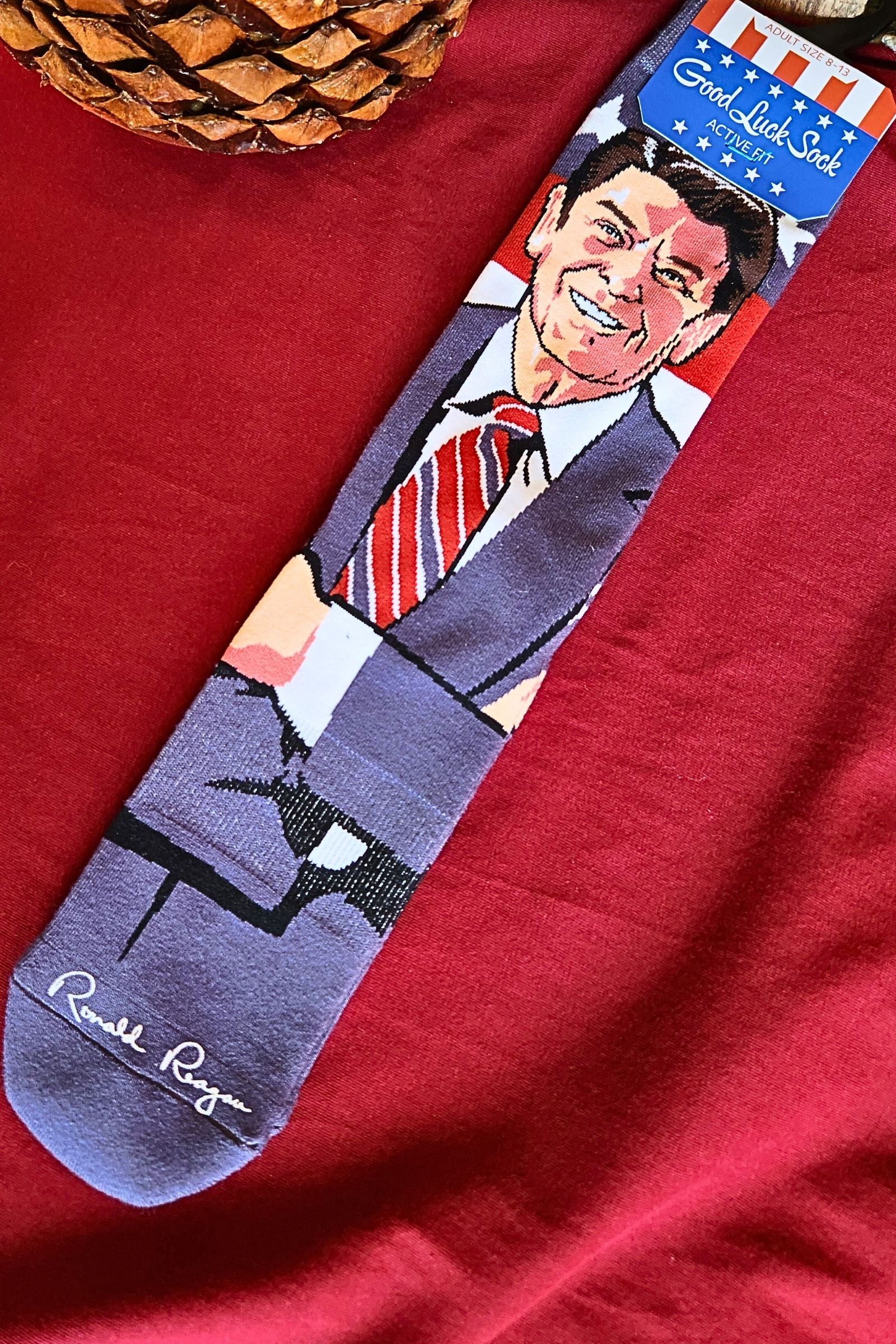 Ronald Regan Men's Crew Socks