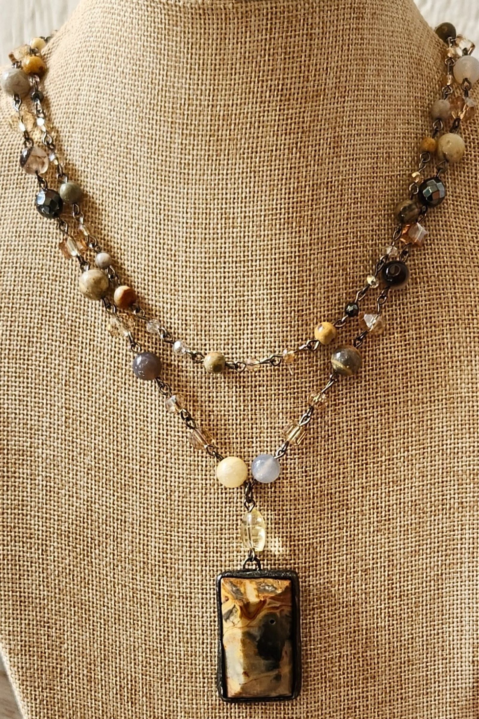 Lexi Bamboo Layered Necklace