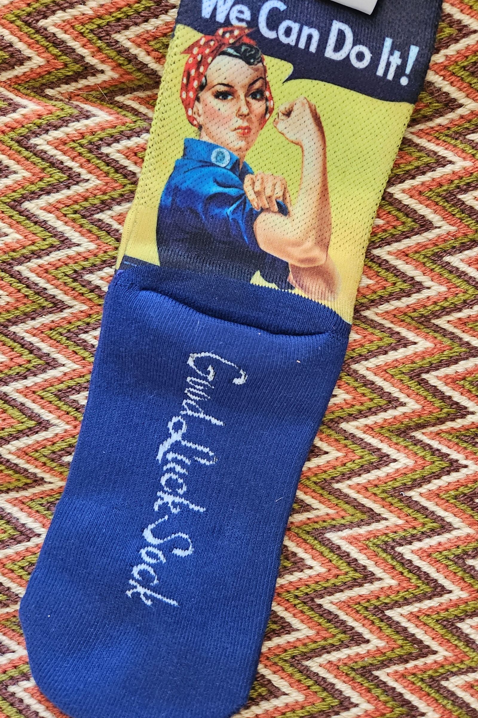 Rosie the Riveter ACTIVE FIT WOMEN'S Crew Socks