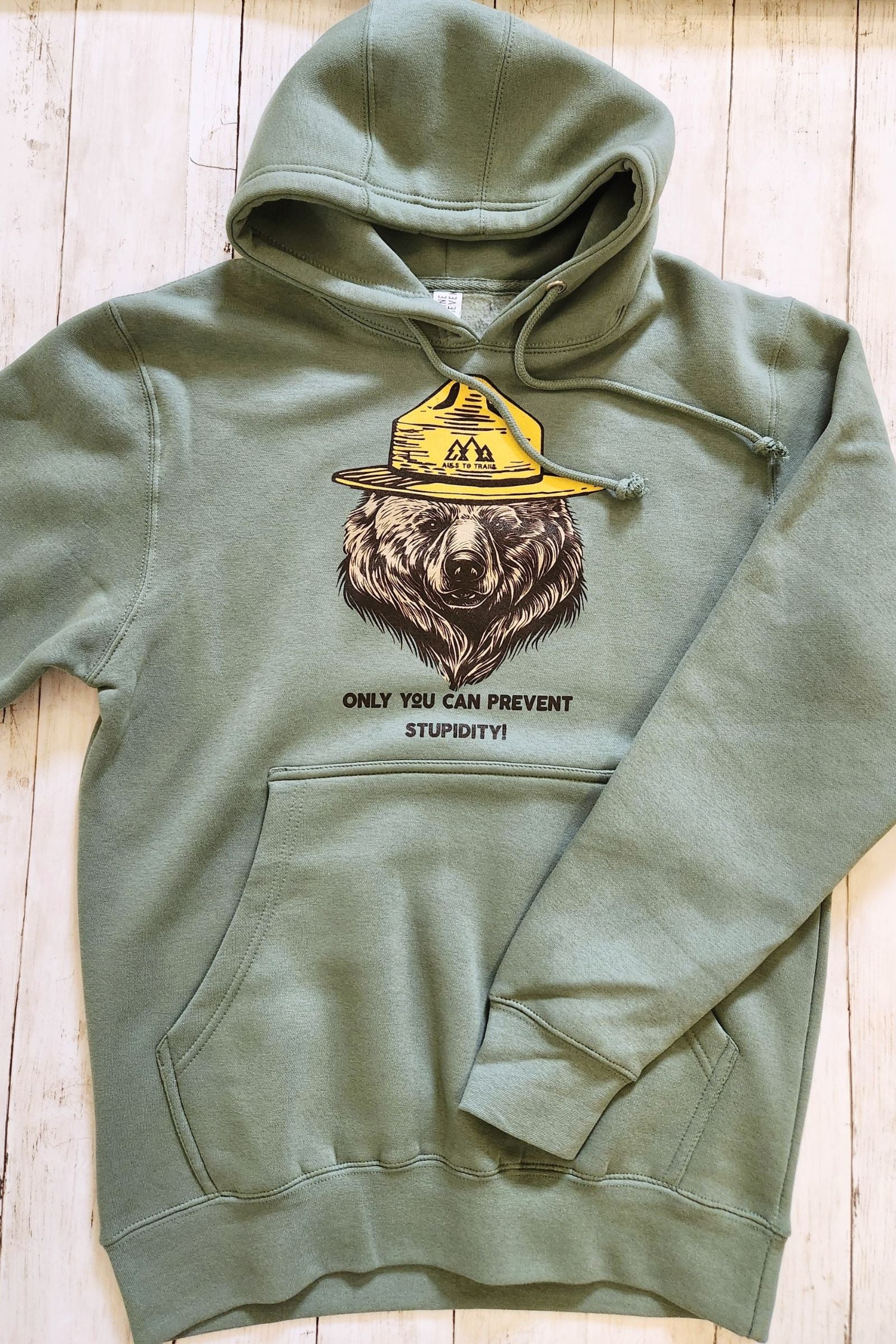 Park Ranger Hoodie Green