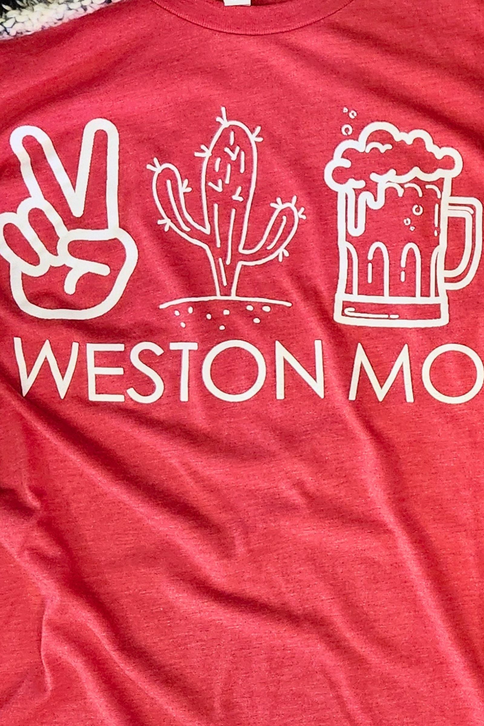 Peace Cactus Beer Weston T-Shirt