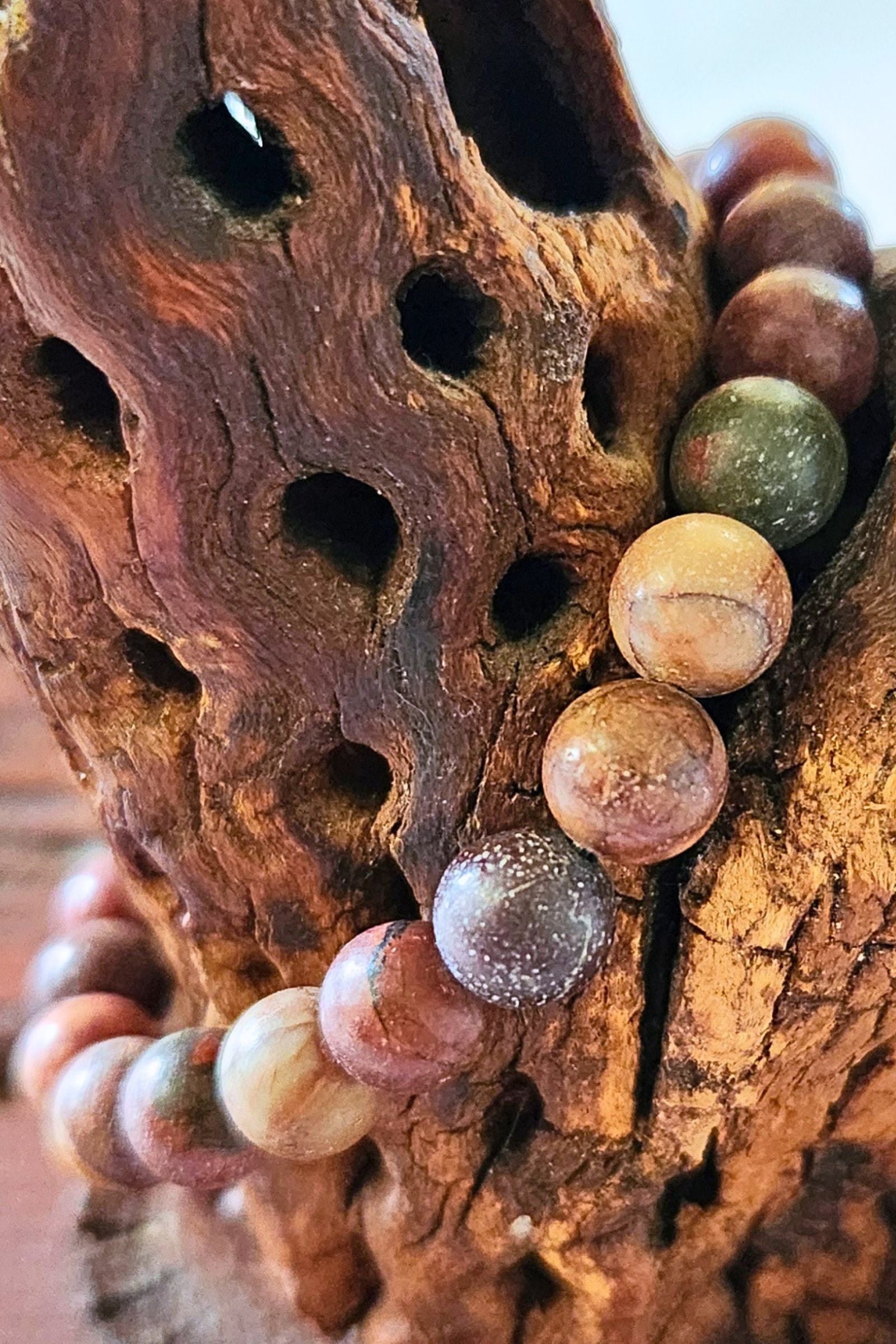 Amber Unakite Bracelets - 4 Styles
