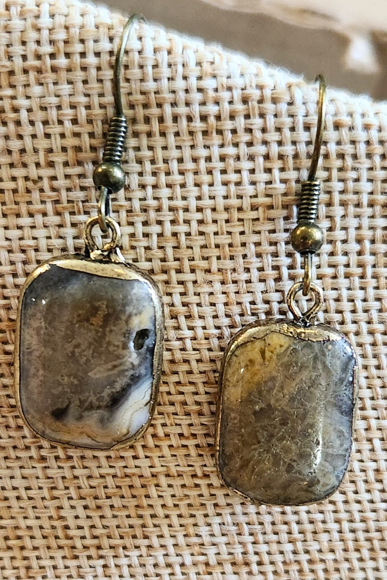 Sicily Desert Agate Earrings